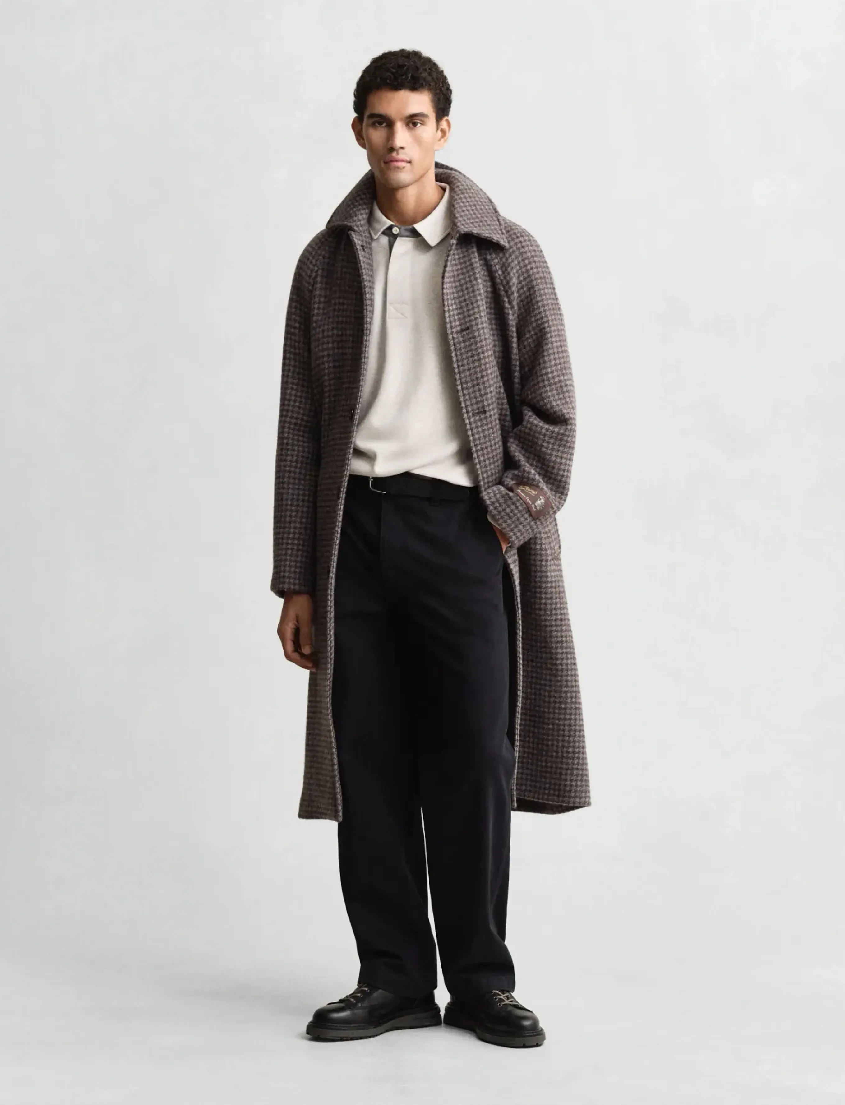 Gant - LIGHT SACKER RIB LS POLO - langerma pólóbolir - seed melange - 4