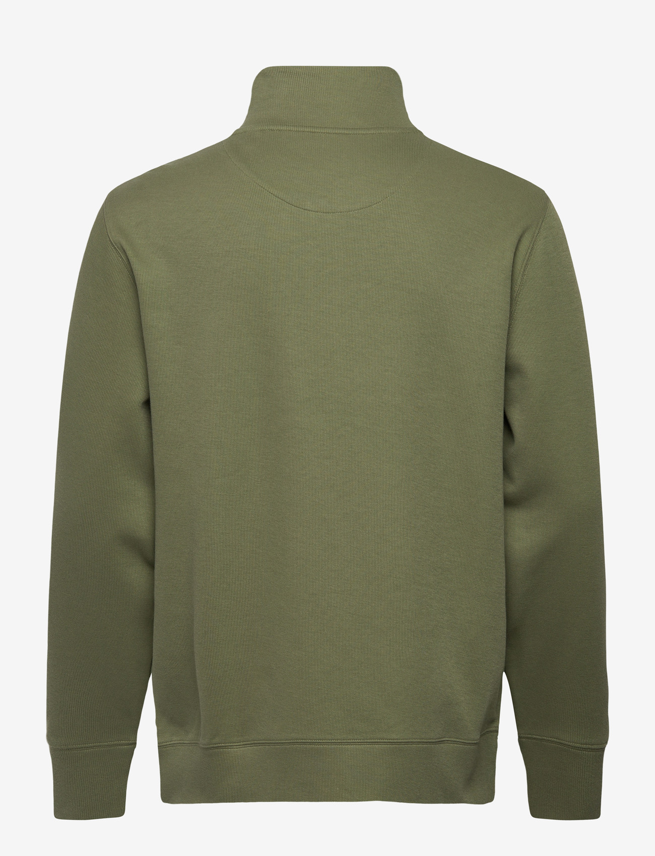 GANT - LIGHT SACKER HALF ZIP - pullover mit halbem reißverschluss - dry herb green - 1