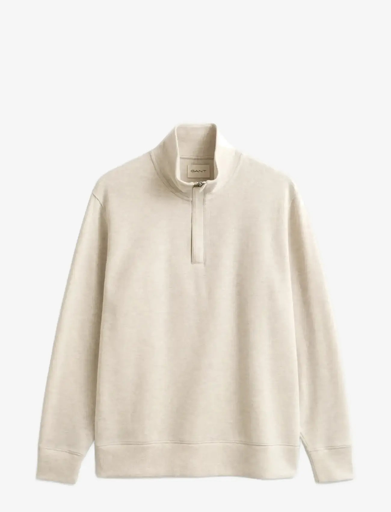 GANT - LIGHT SACKER HALF ZIP - half zip-trøjer - seed melange - 1
