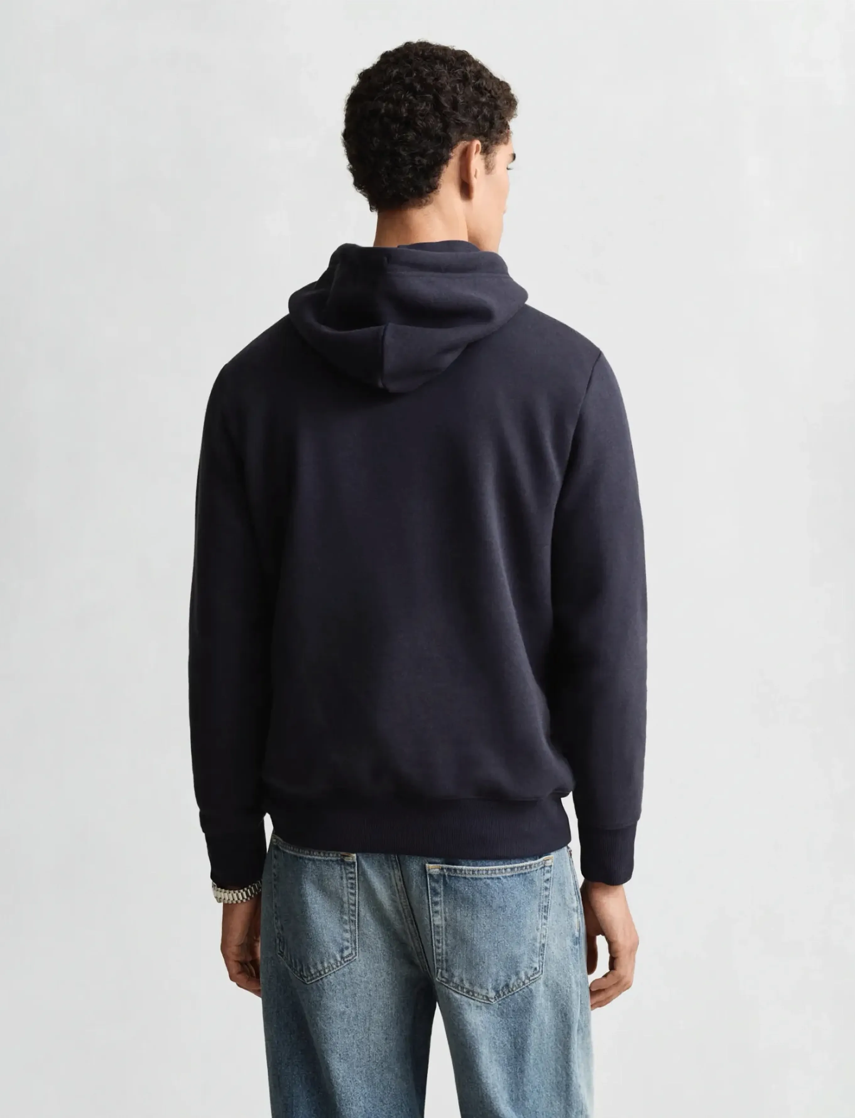 Gant - GRAPHIC HOODIE - kapuzenpullover - evening blue - 2