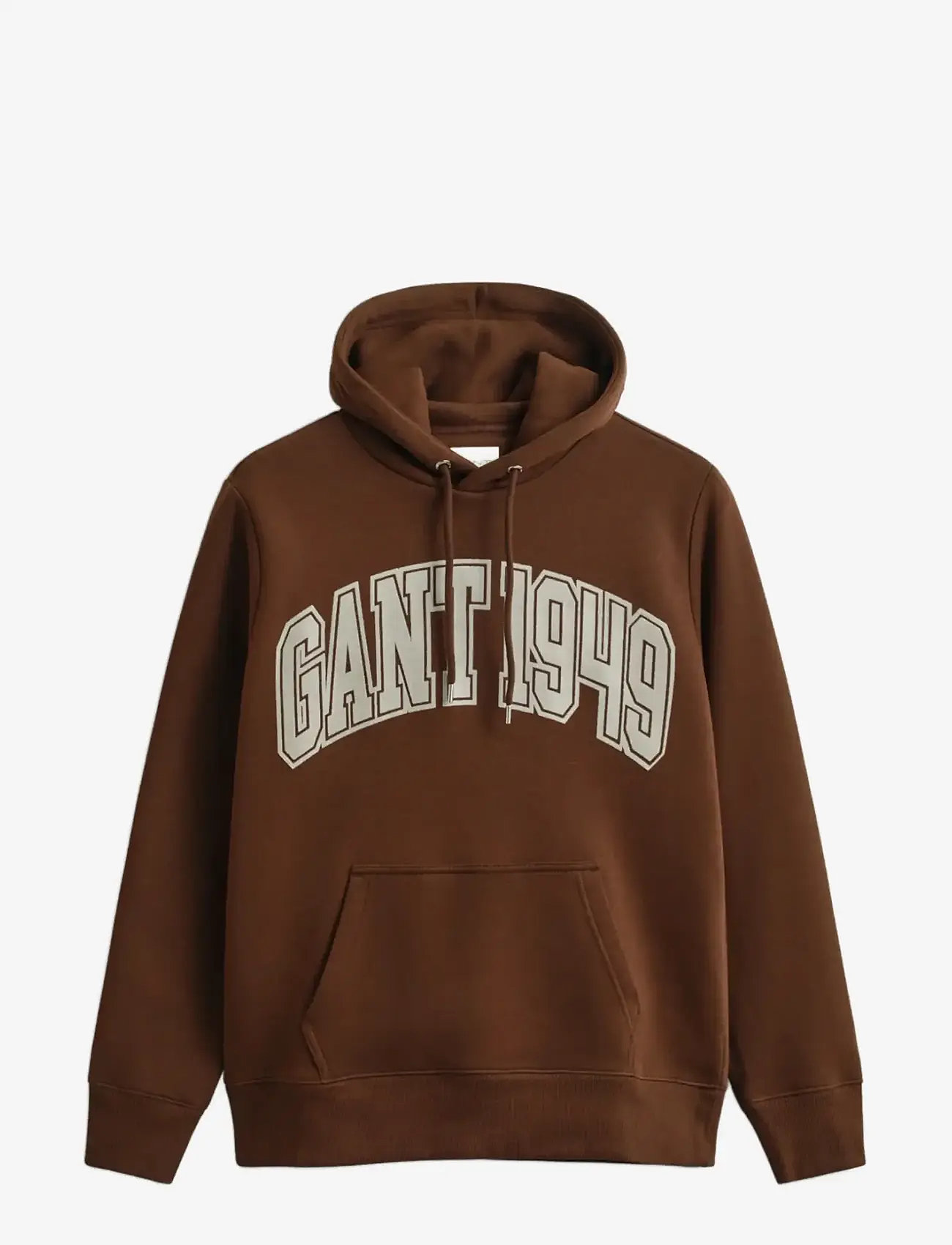 GANT - GRAPHIC HOODIE - hoodies - mahogany brown - 0
