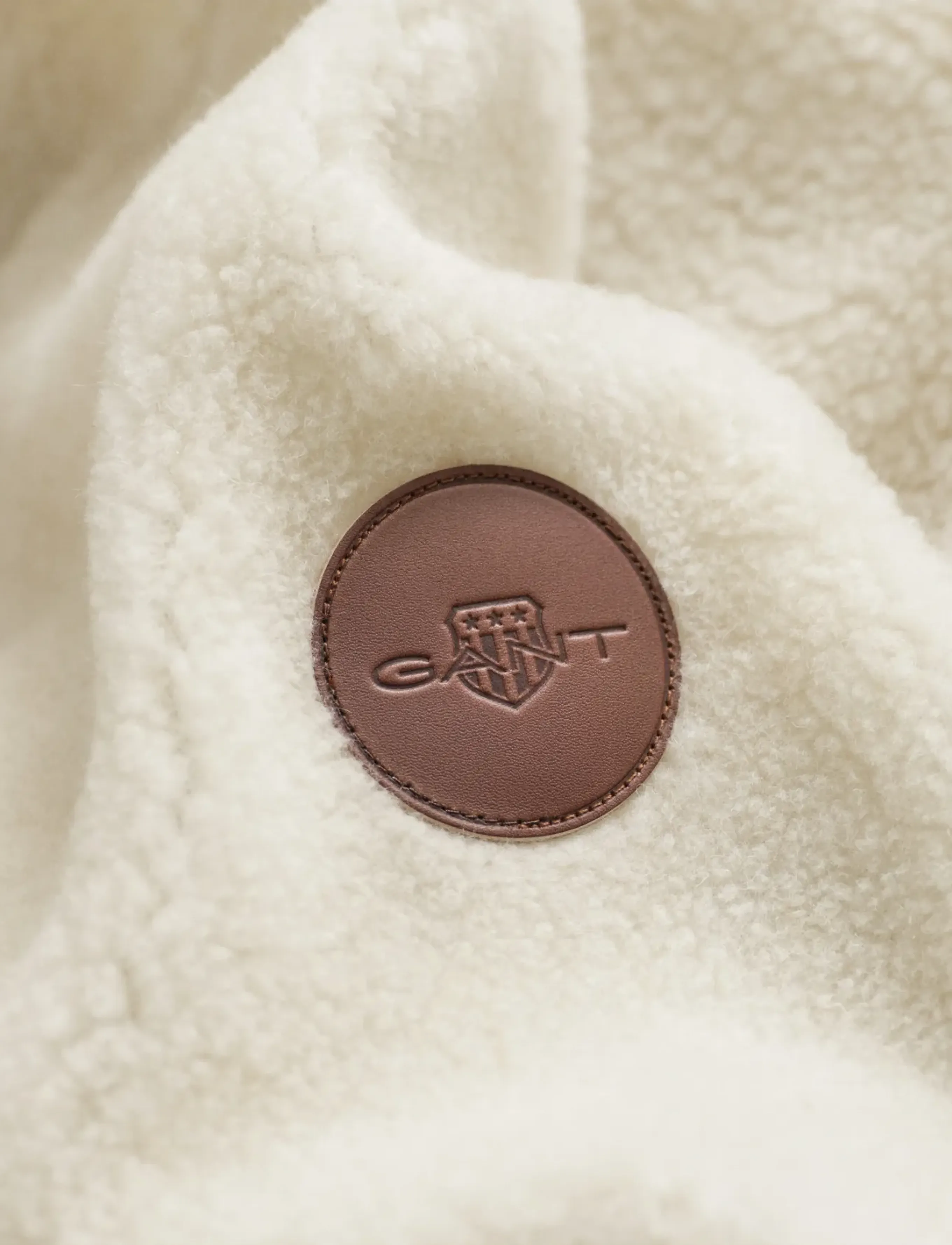 Gant - HALF ZIP FLLEECE - svetarit - cream - 2