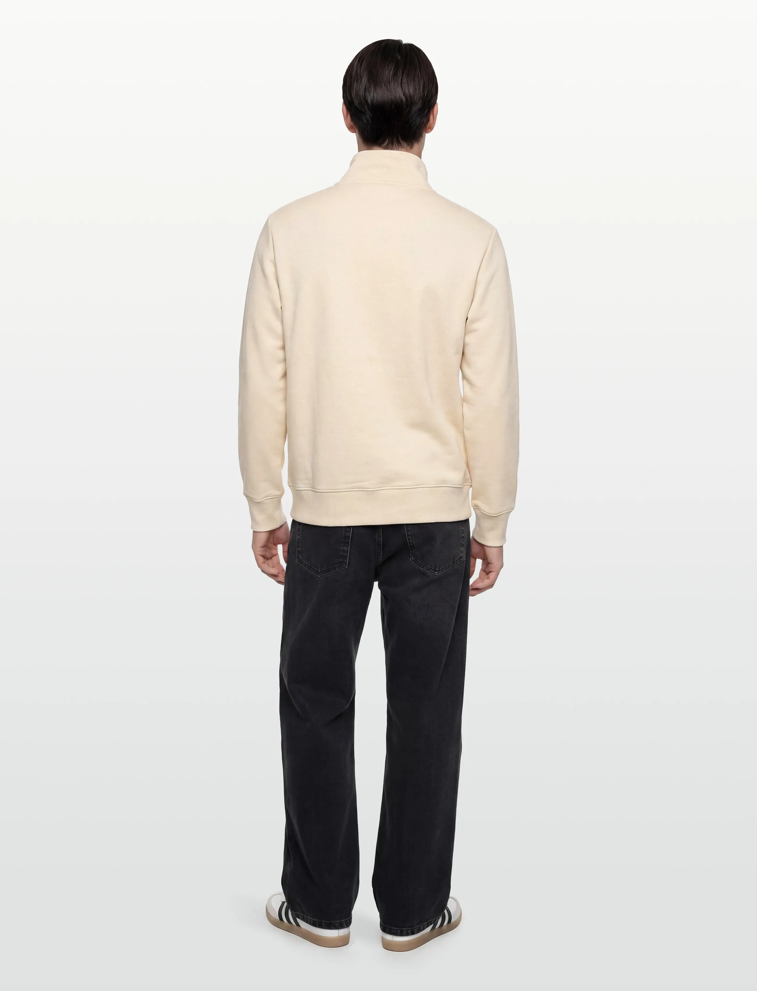 Gant - GRAPHIC HALF ZIP - osta olukorra järgi - creamed white - 4