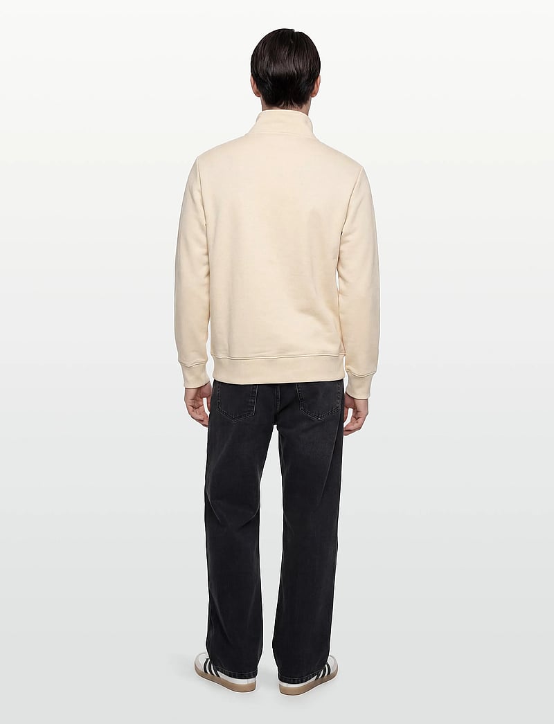 Gant - GRAPHIC HALF ZIP - shop efter anledning - creamed white - 4