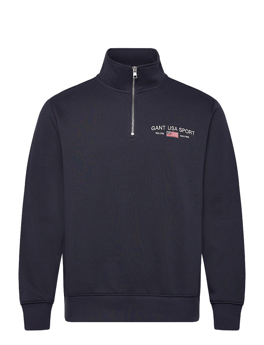 Gant - GRAPHIC HALF ZIP - nach anlass kaufen - evening blue - 1