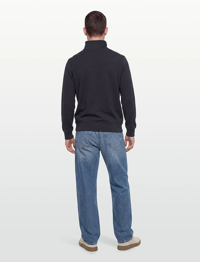 Gant - GRAPHIC HALF ZIP - shop efter anledning - evening blue - 4