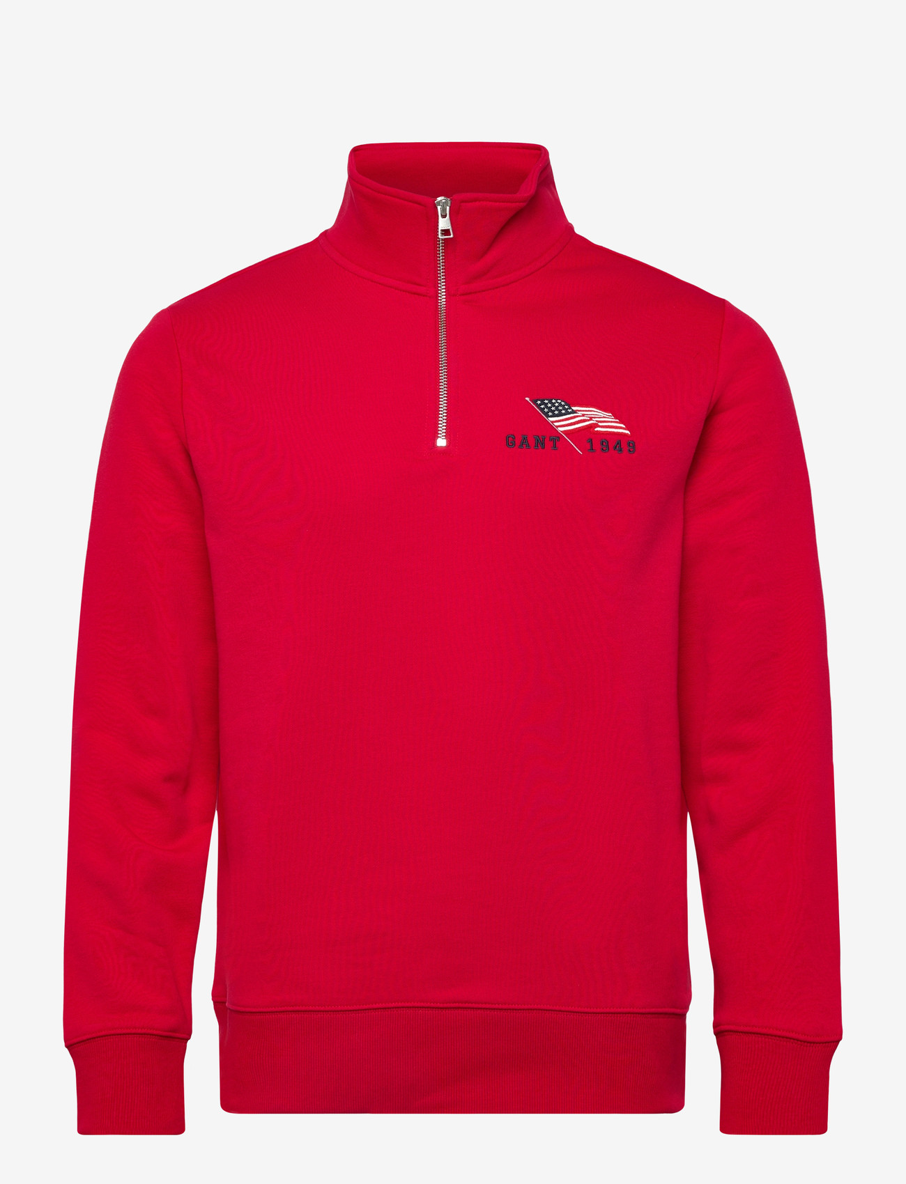 GANT - GRAPHIC HALF ZIP - shop efter anledning - ruby red - 0