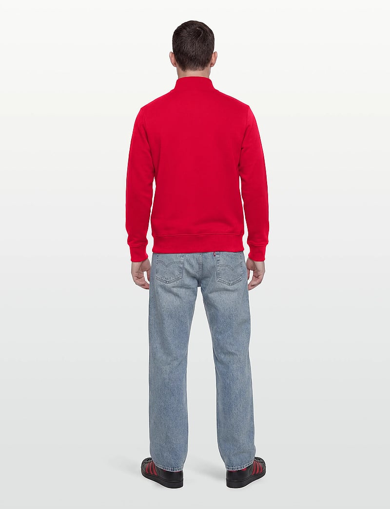 Gant - GRAPHIC HALF ZIP - nach anlass kaufen - ruby red - 4