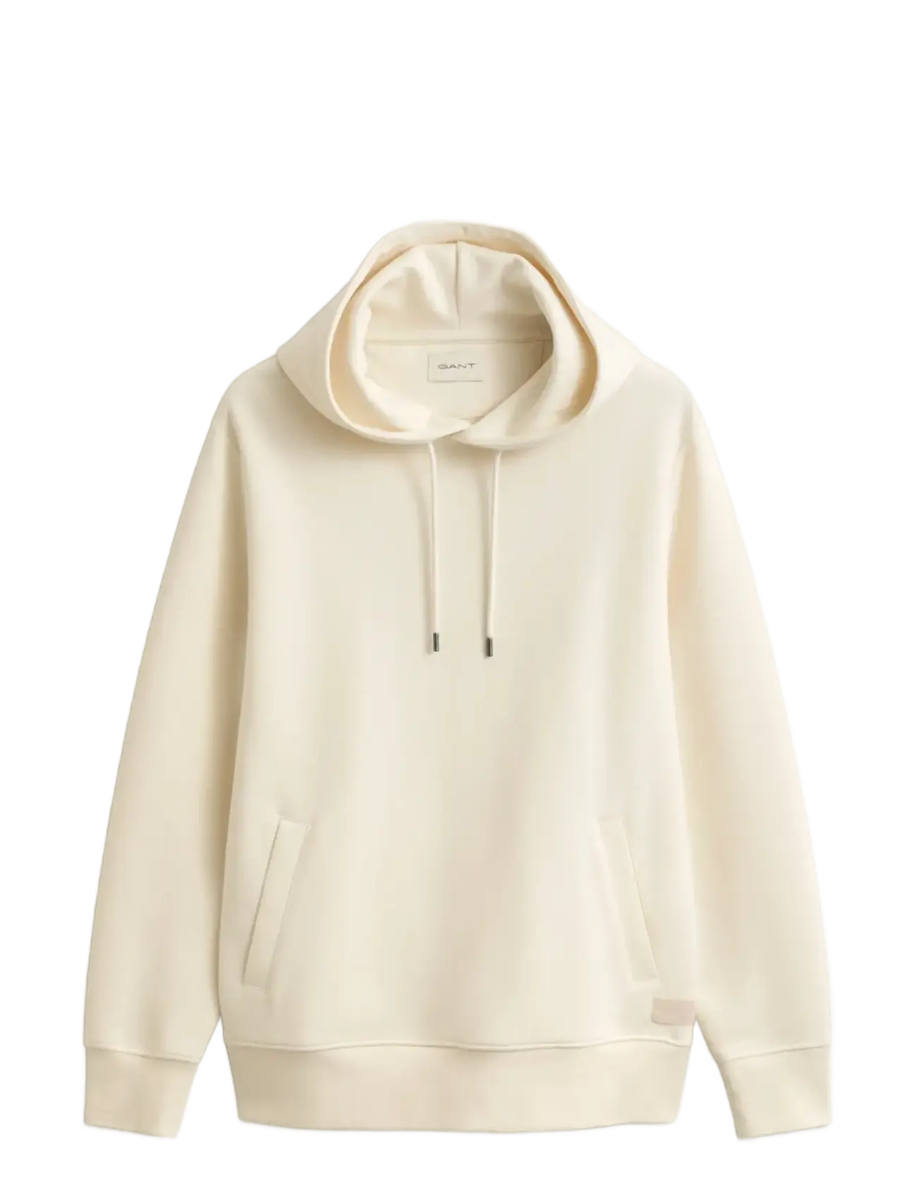 INTERLOCK HOODIE - CREAMED WHITE