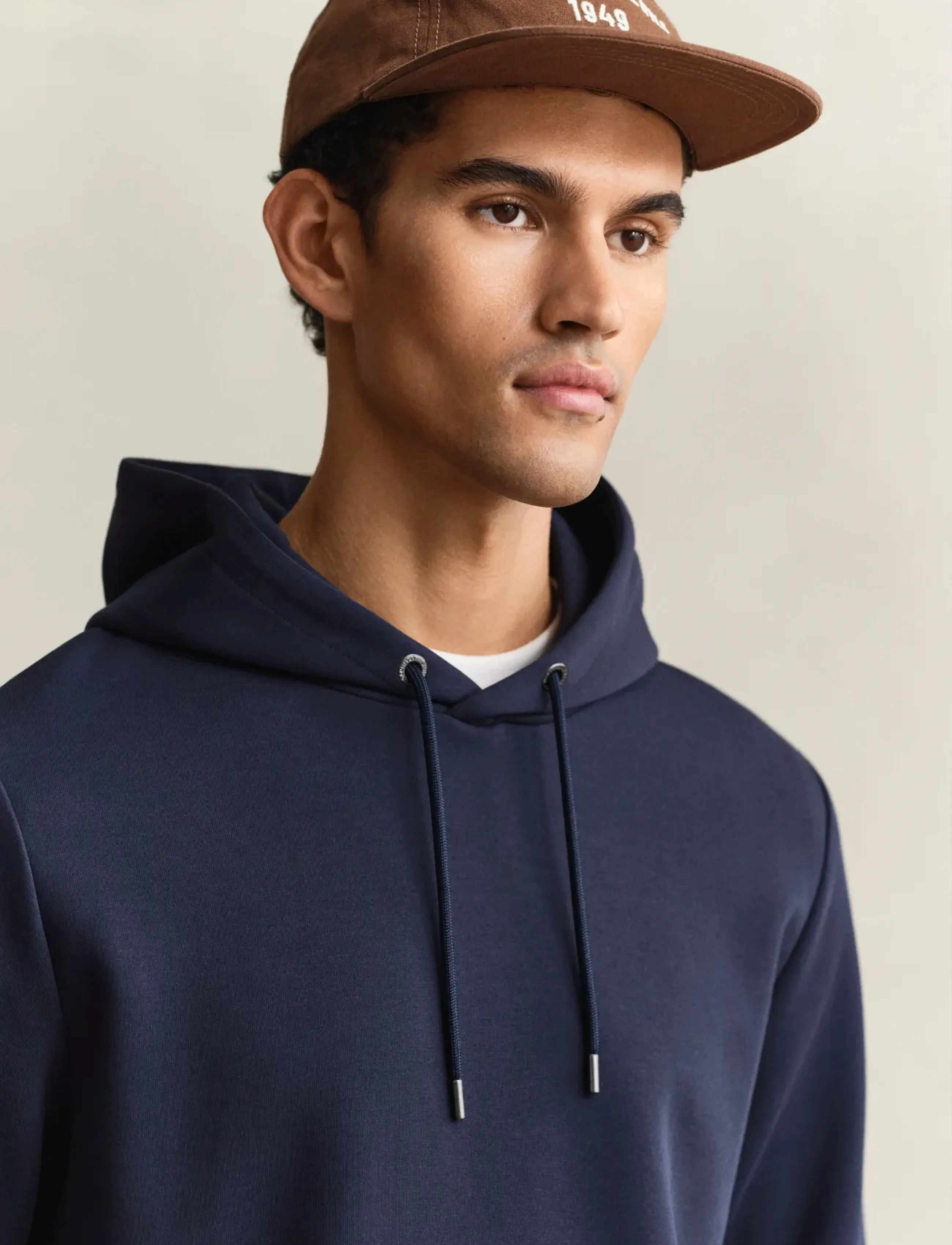 Gant - INTERLOCK HOODIE - hoodies - evening blue - 3