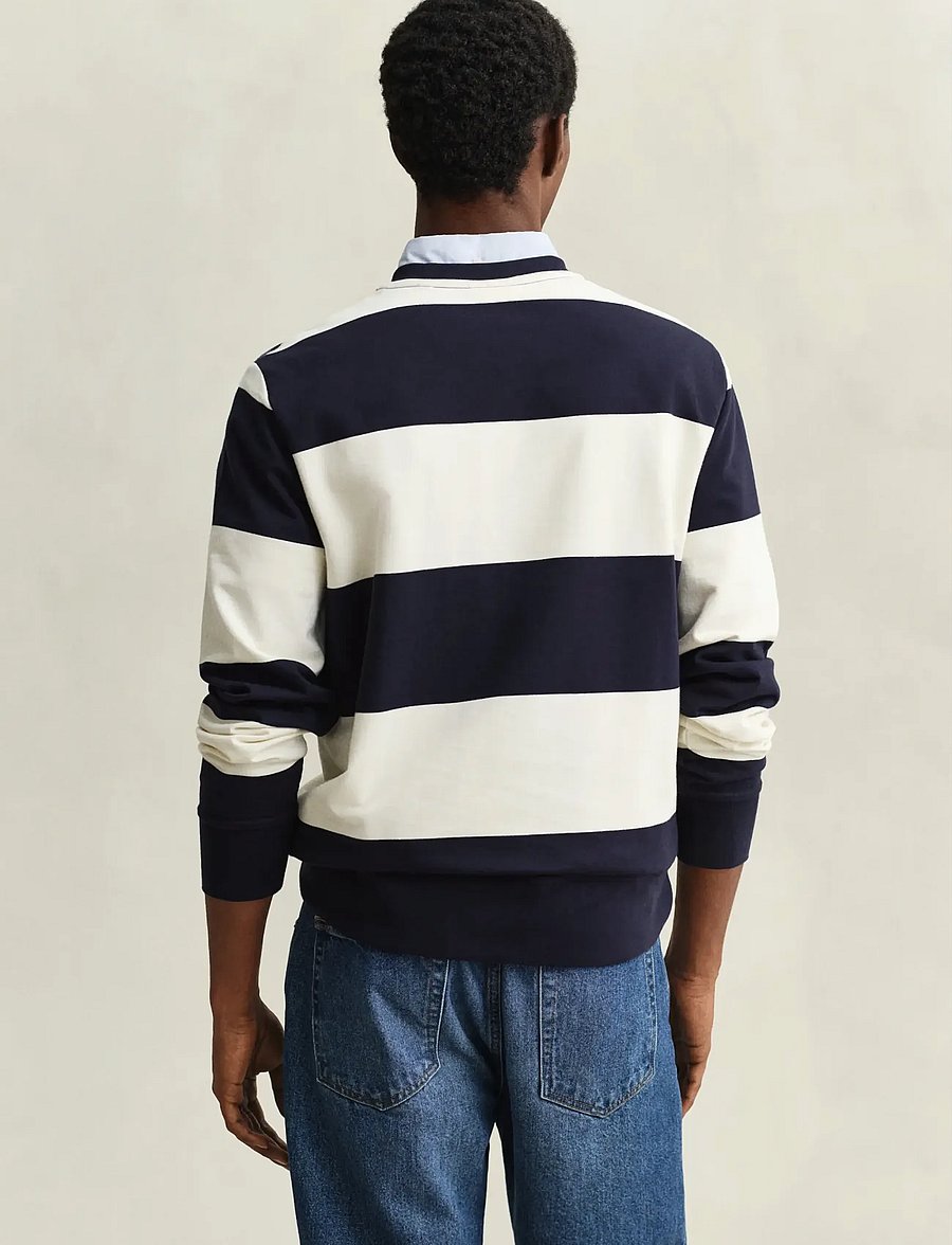 Gant - STRIPED C-NECK - shop efter anledning - evening blue - 2
