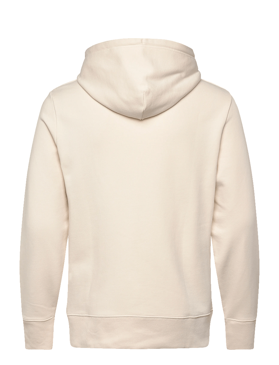 Gant - G BADGE HOODIE - kapuzenpullover - cream - 2