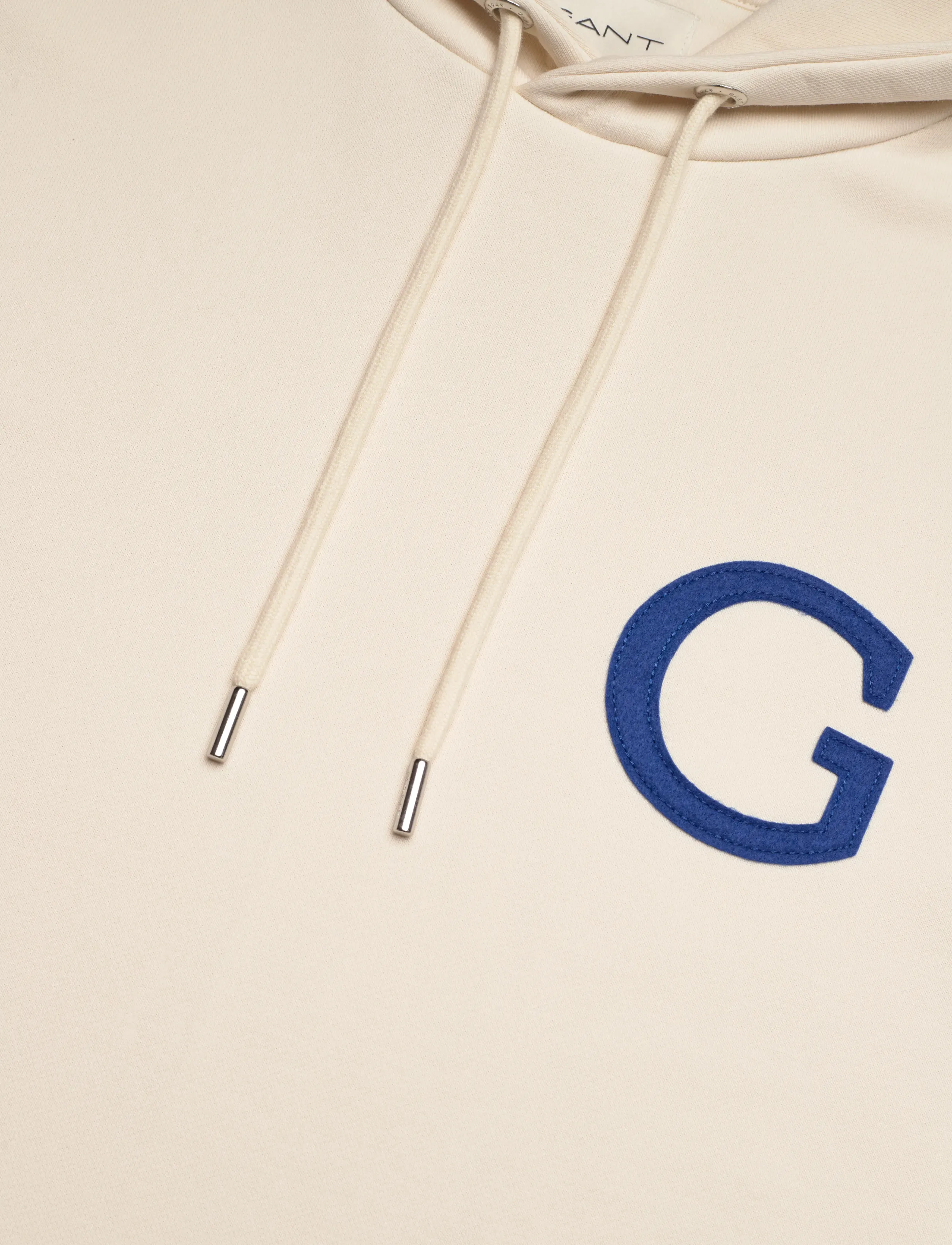 Gant - G BADGE HOODIE - hættetrøjer - cream - 5