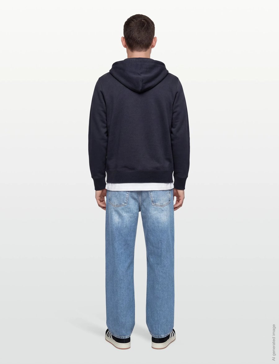 Gant - G BADGE HOODIE - kapuzenpullover - evening blue - 4
