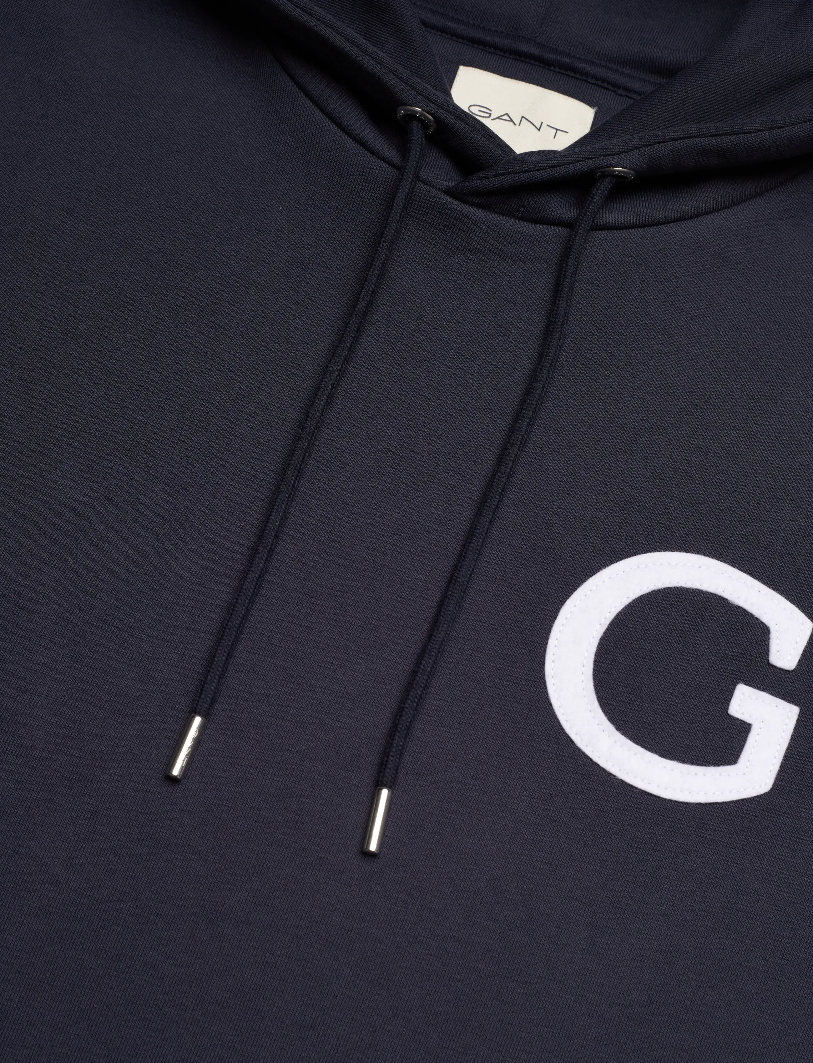 Gant - G BADGE HOODIE - hættetrøjer - evening blue - 5