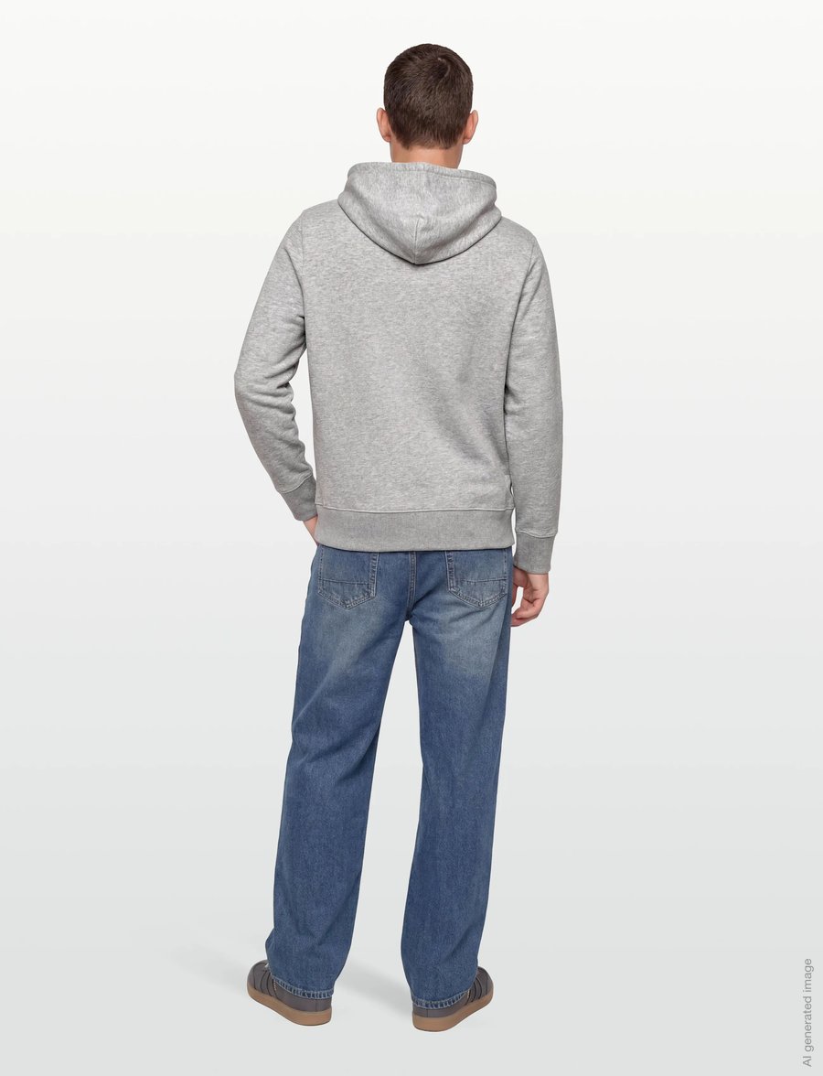 Gant - G BADGE HOODIE - sweats à capuche - grey melange - 4