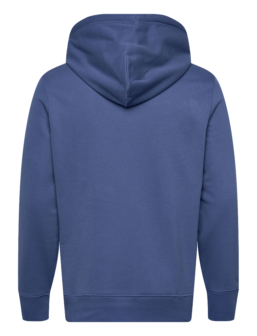 Gant - G BADGE HOODIE - kapuzenpullover - vintage blue - 2
