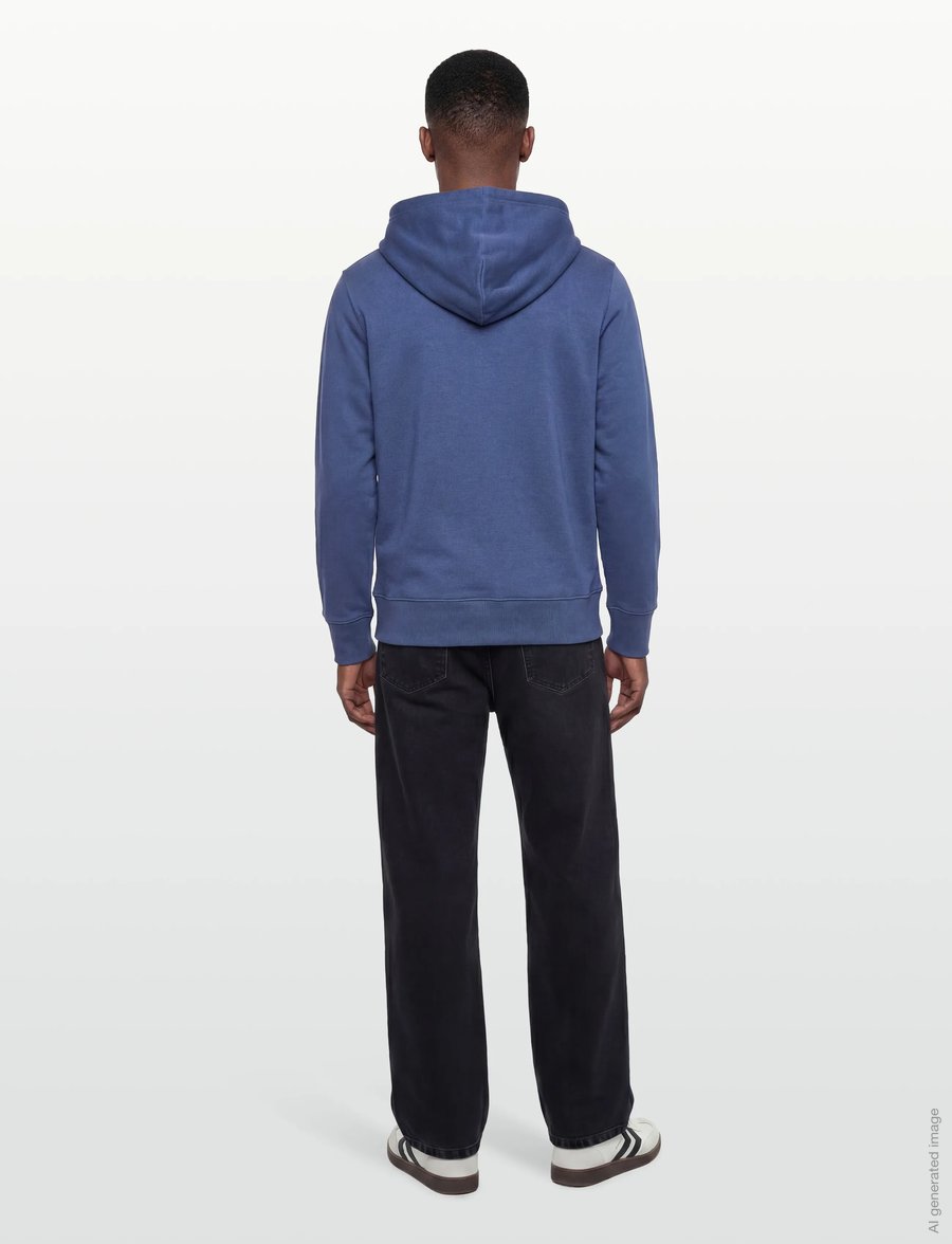 Gant - G BADGE HOODIE - kapuzenpullover - vintage blue - 4