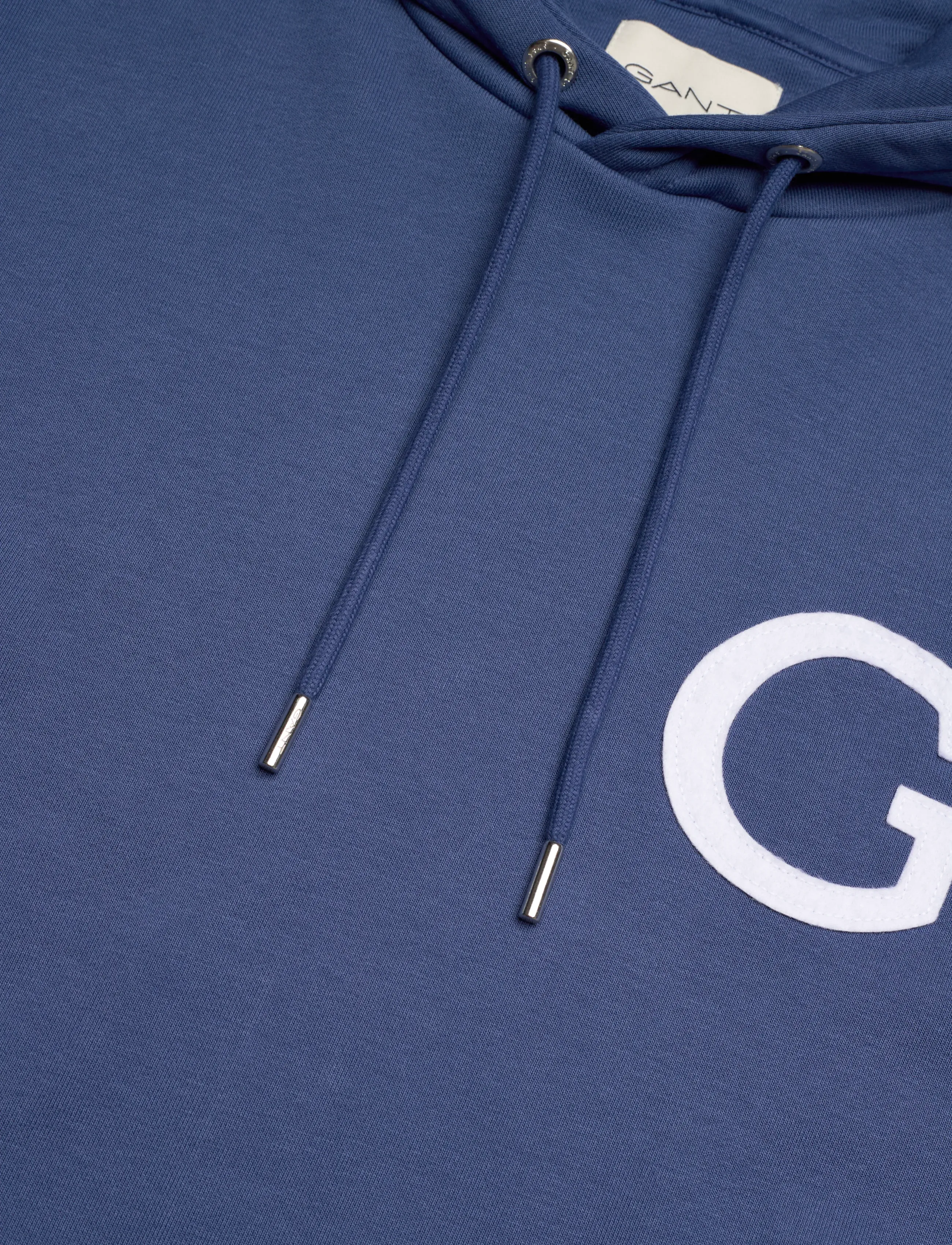 Gant - G BADGE HOODIE - hættetrøjer - vintage blue - 5