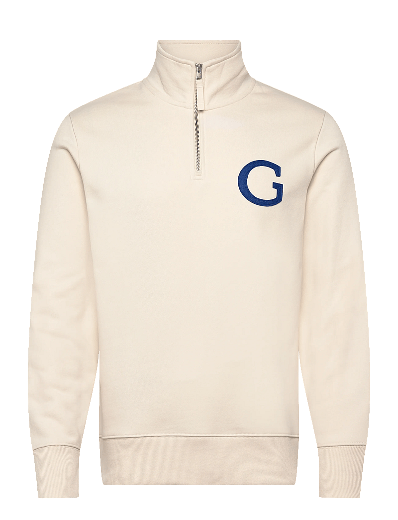 Gant - G BADGE HALF ZIP - nach anlass kaufen - cream - 1