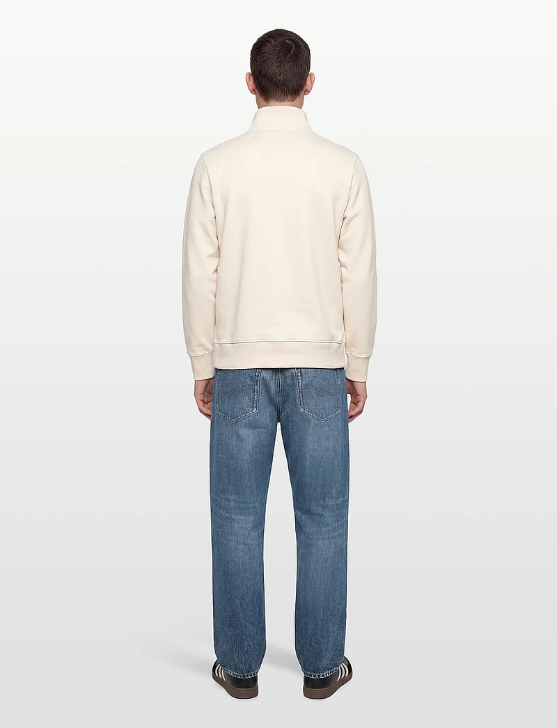 Gant - G BADGE HALF ZIP - nach anlass kaufen - cream - 4