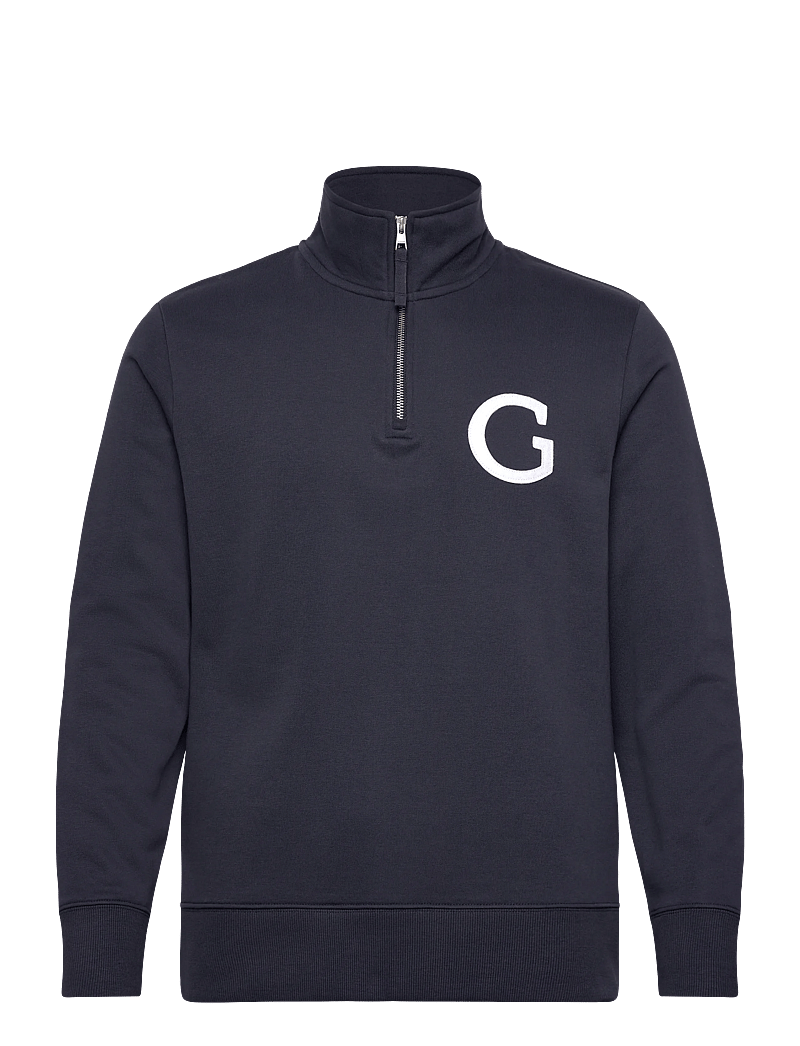 Gant - G BADGE HALF ZIP - shop efter anledning - evening blue - 1