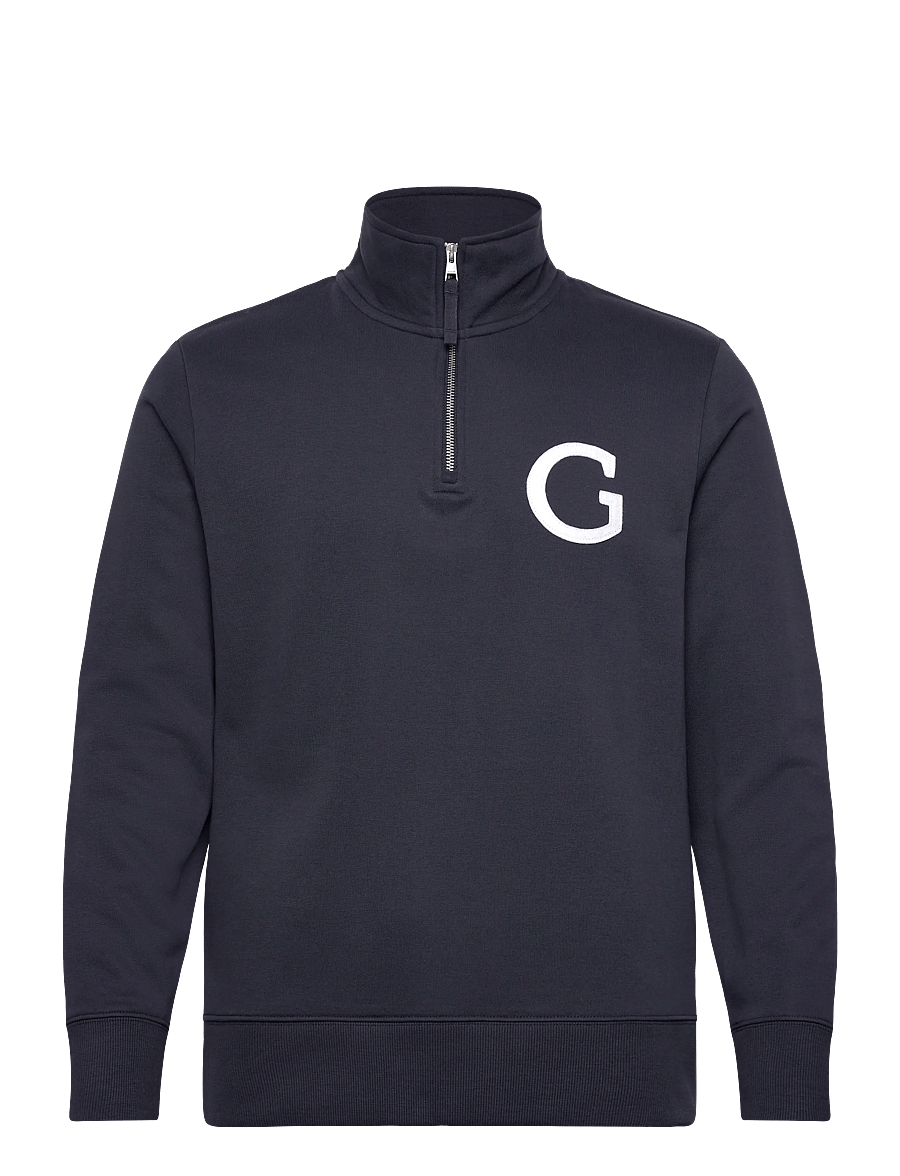 Gant - G BADGE HALF ZIP - shoppa efter tillfälle - evening blue - 1