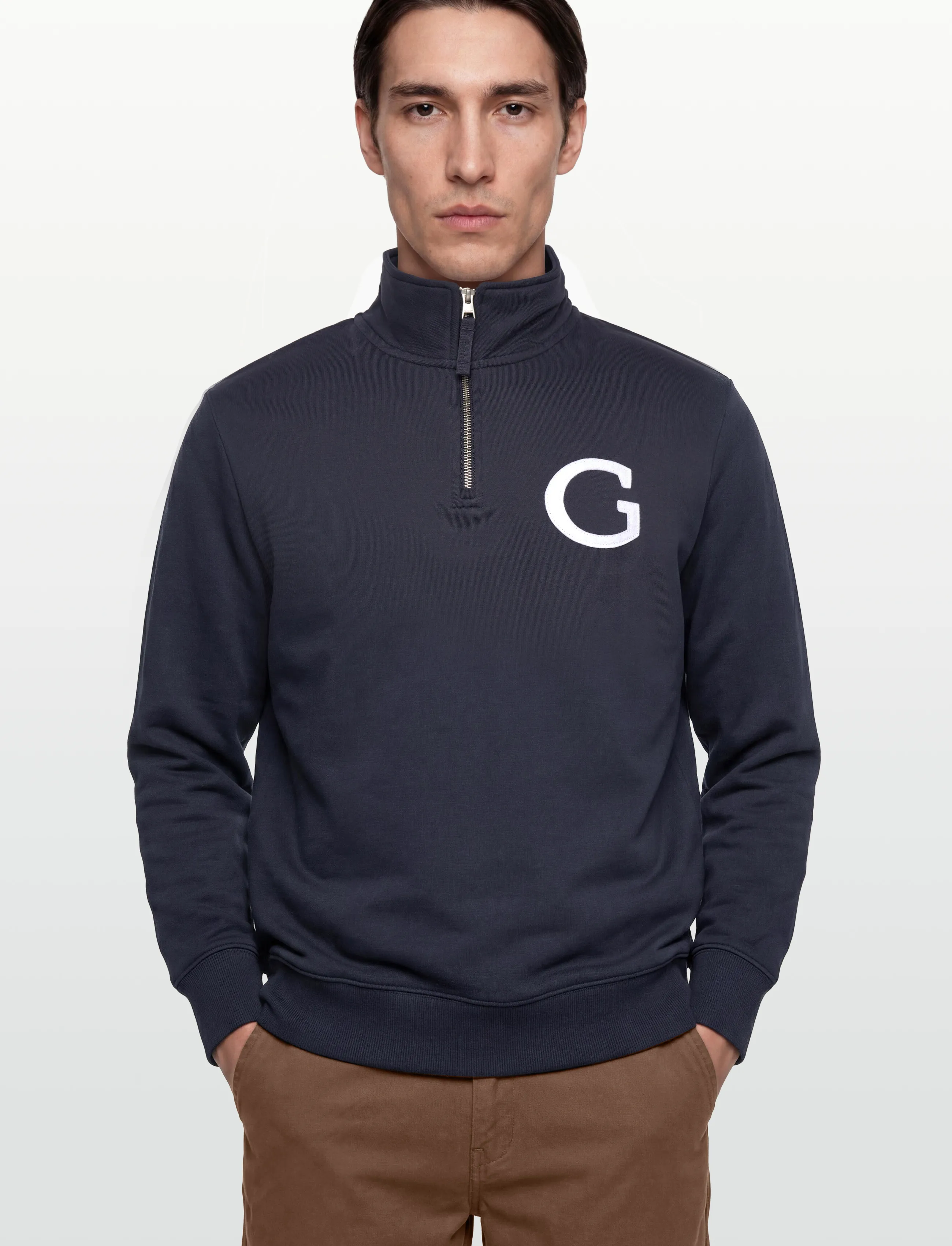 Gant - G BADGE HALF ZIP - shop by occasion - evening blue - 3