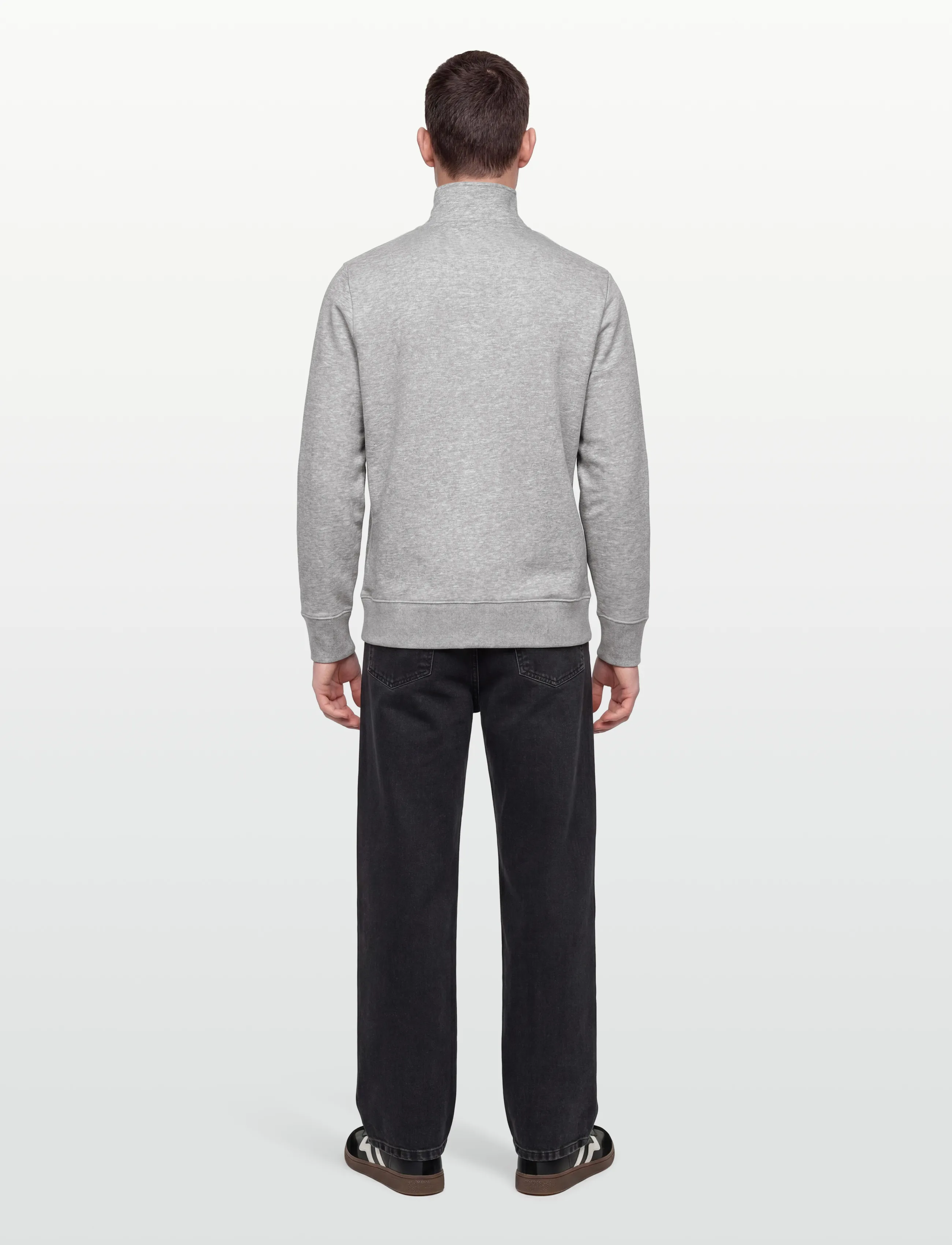 Gant - G BADGE HALF ZIP - shop etter anledning - grey melange - 4