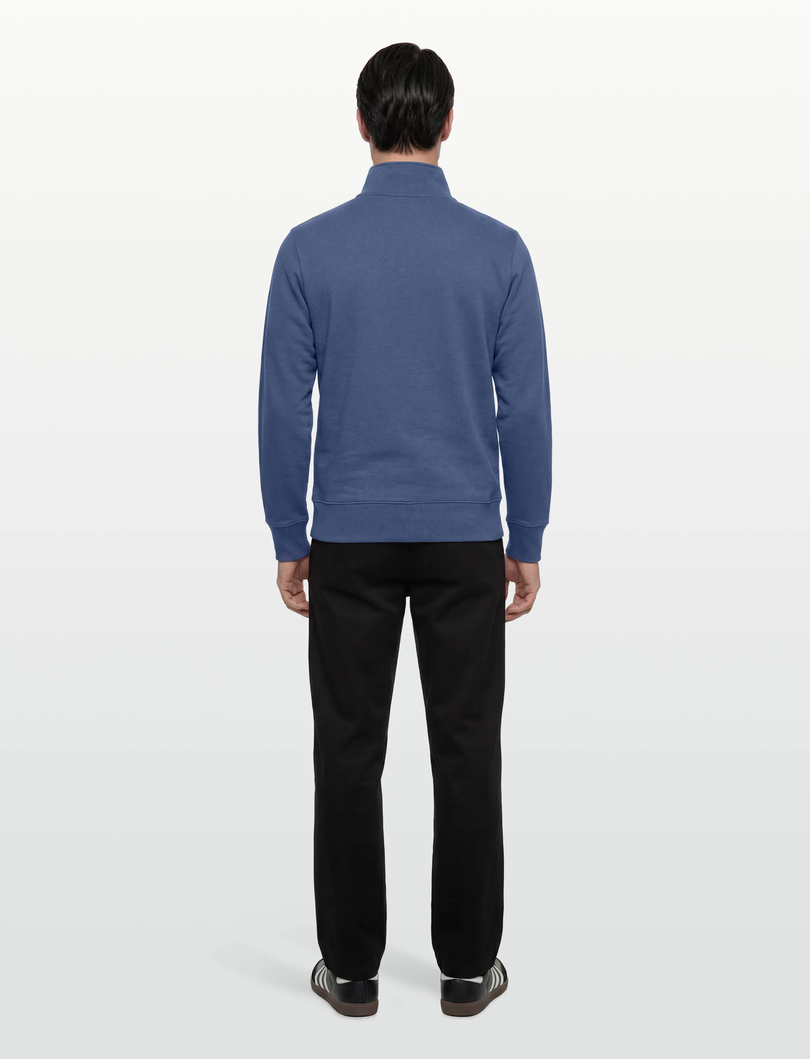 Gant - G BADGE HALF ZIP - shoppa efter tillfälle - vintage blue - 4