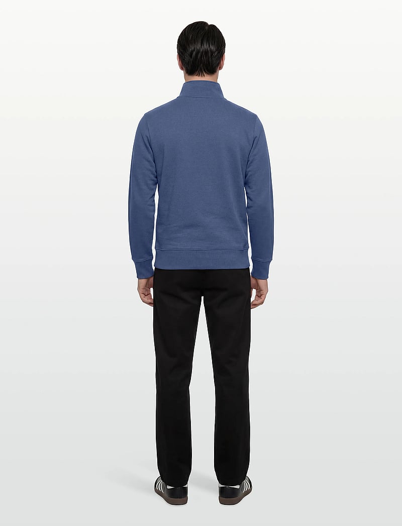 Gant - G BADGE HALF ZIP - shop efter anledning - vintage blue - 4