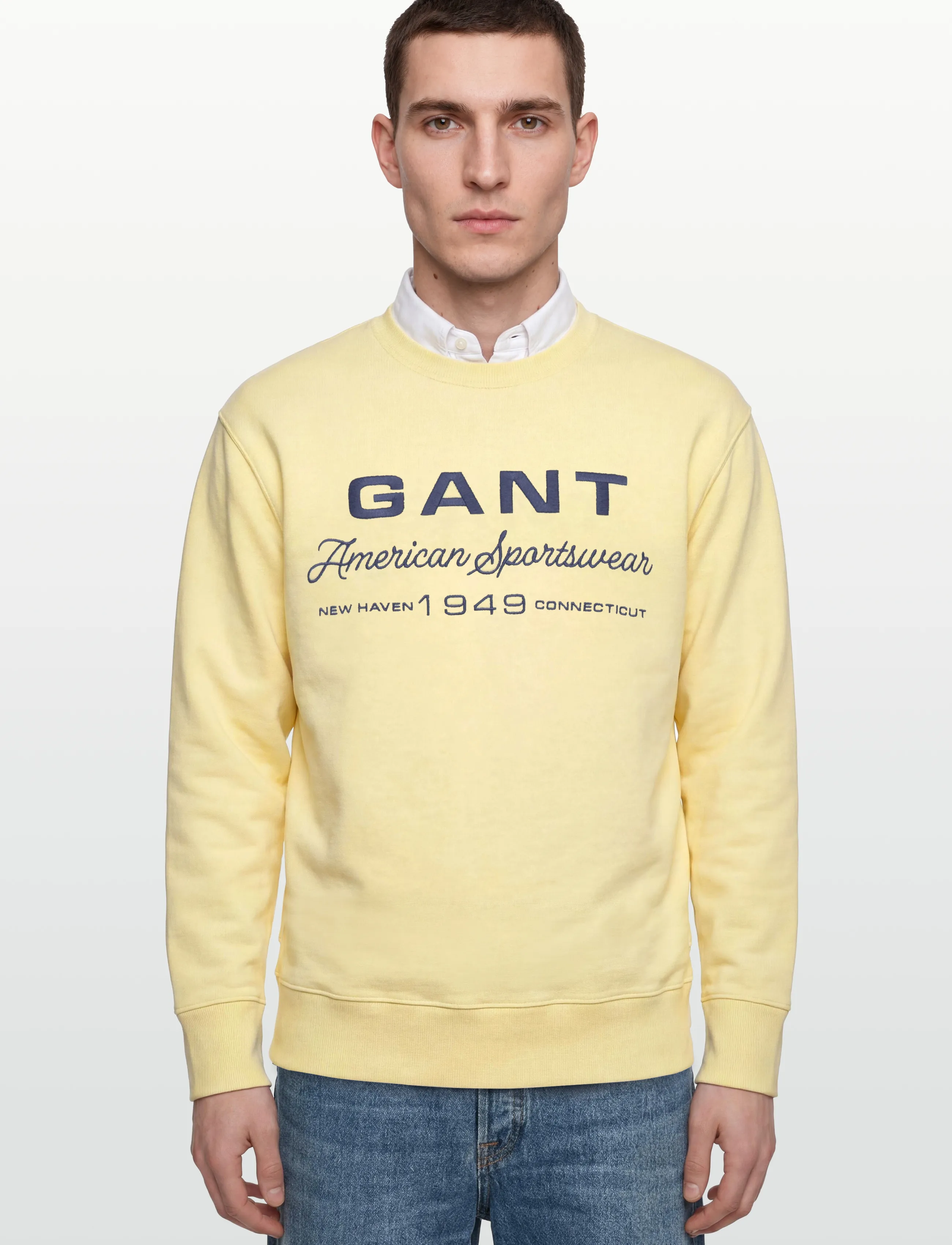 Gant Spray Graphic C-Neck sweatshirts herr – bild 2
