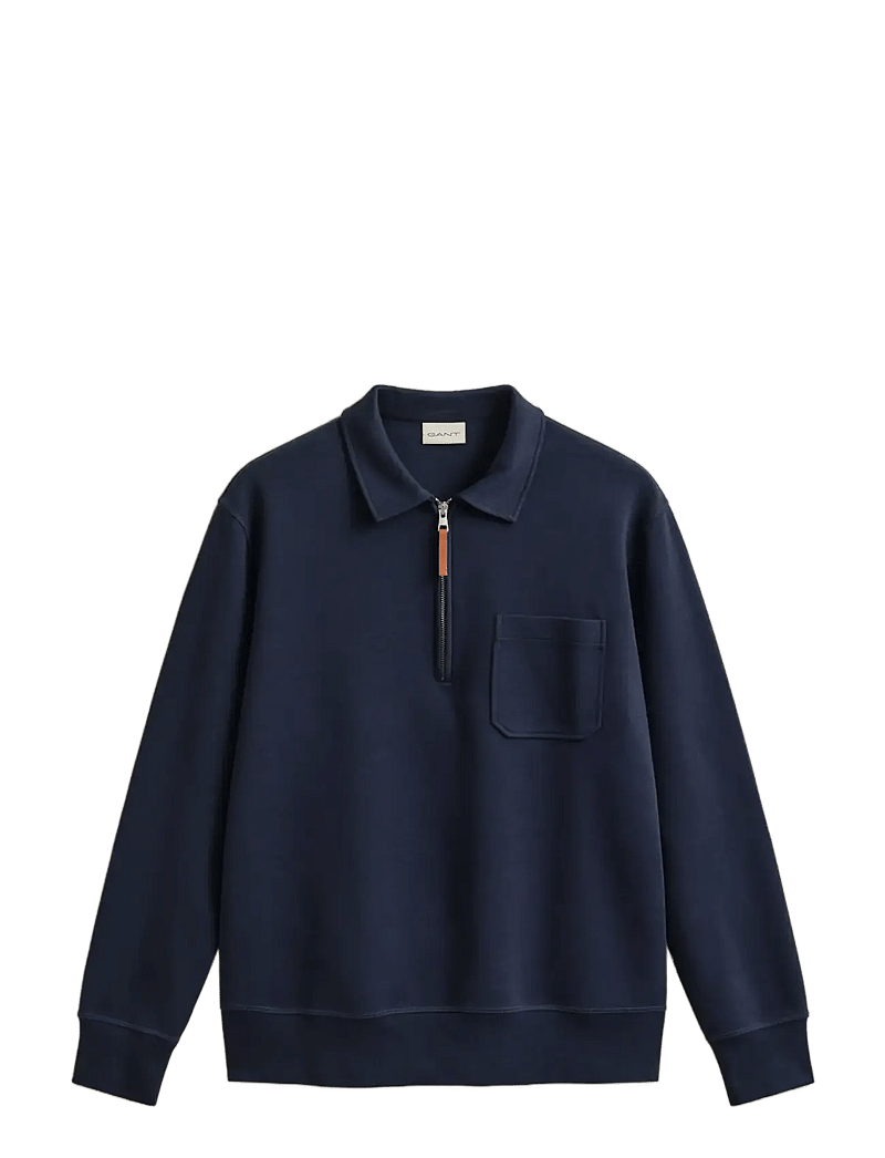 Gant - PONTE DI ROMA HALFZIP - halfzip strik - evening blue - 1