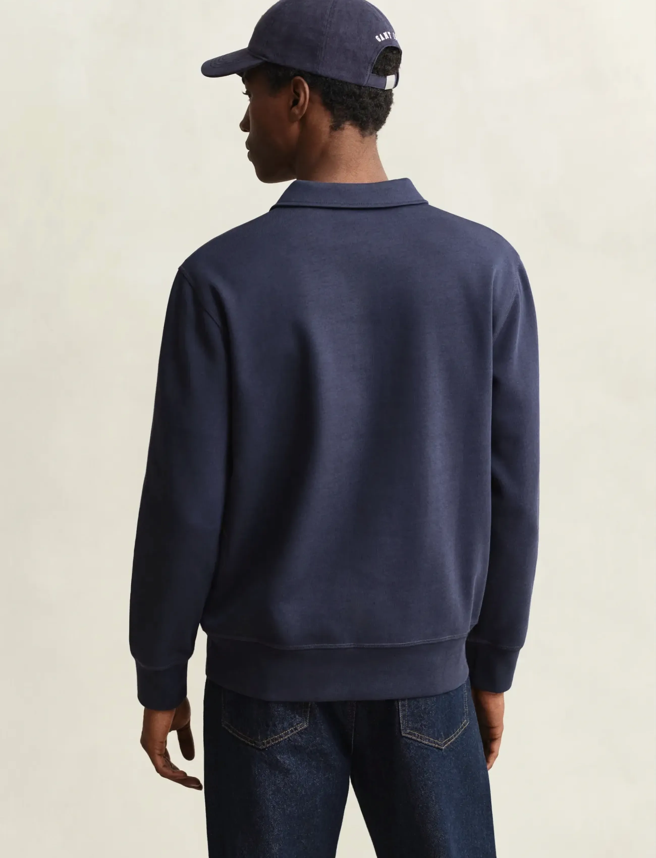 Gant - PONTE DI ROMA HALFZIP - tõmblukk-kaelusega džemprid - evening blue - 2