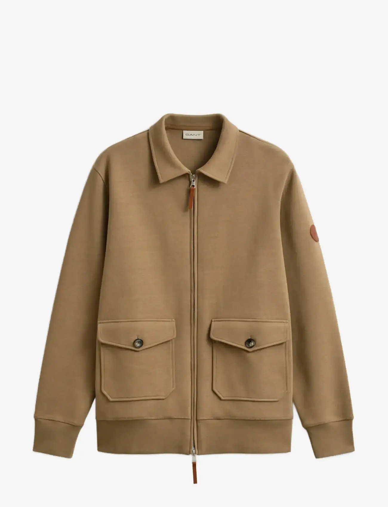 GANT - PONTE DI ROMA FZ - leichte jacken - warm khaki - 1