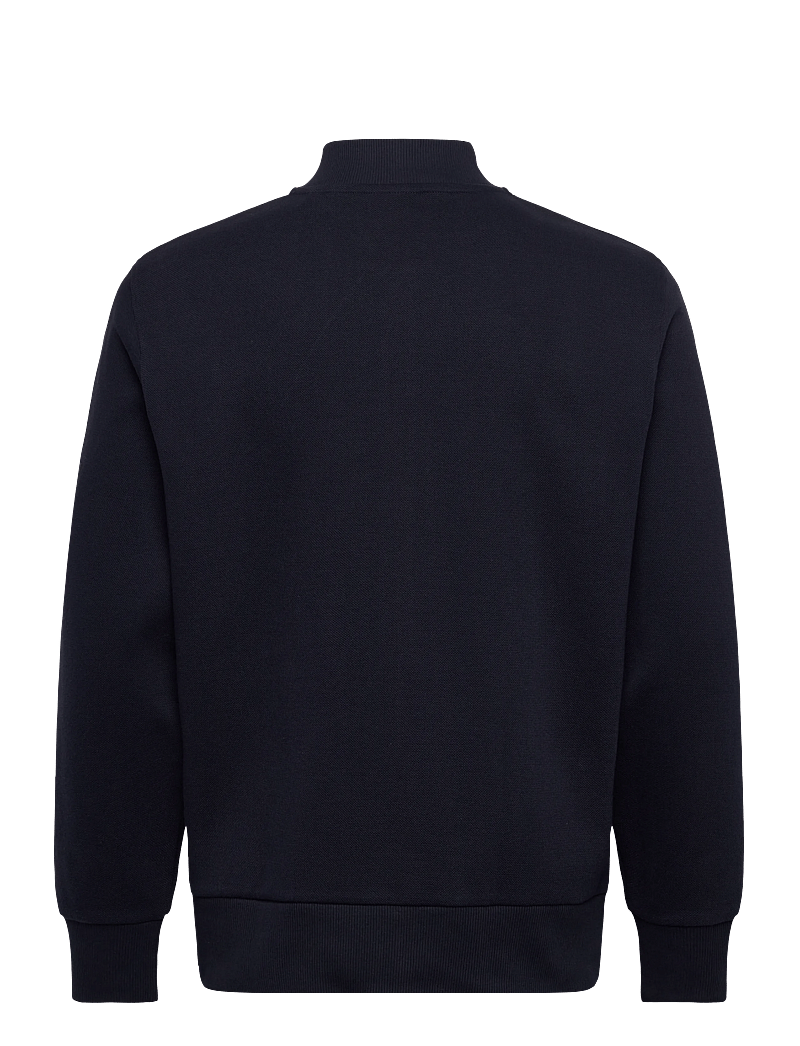 GANT - MERCERISED TEXTURE BOMBER - forårsjakker - evening blue - 1