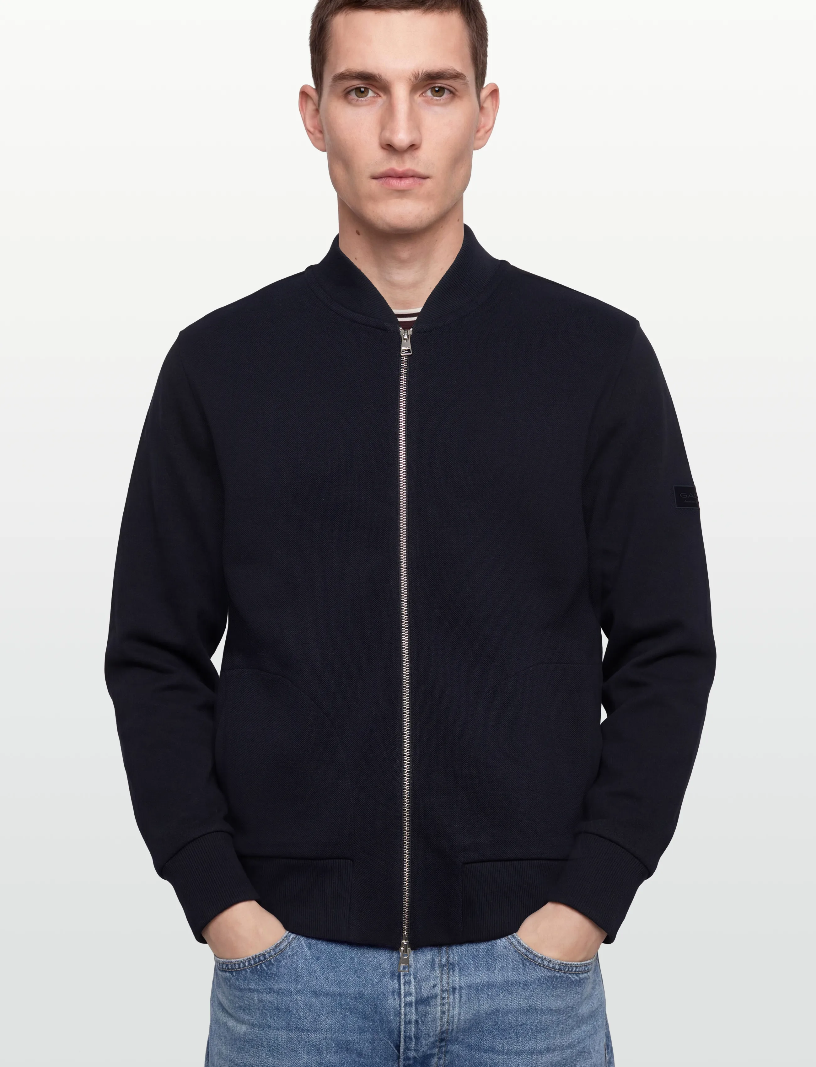 Gant Mercerised Texture Bomber jackor herr – bild 2