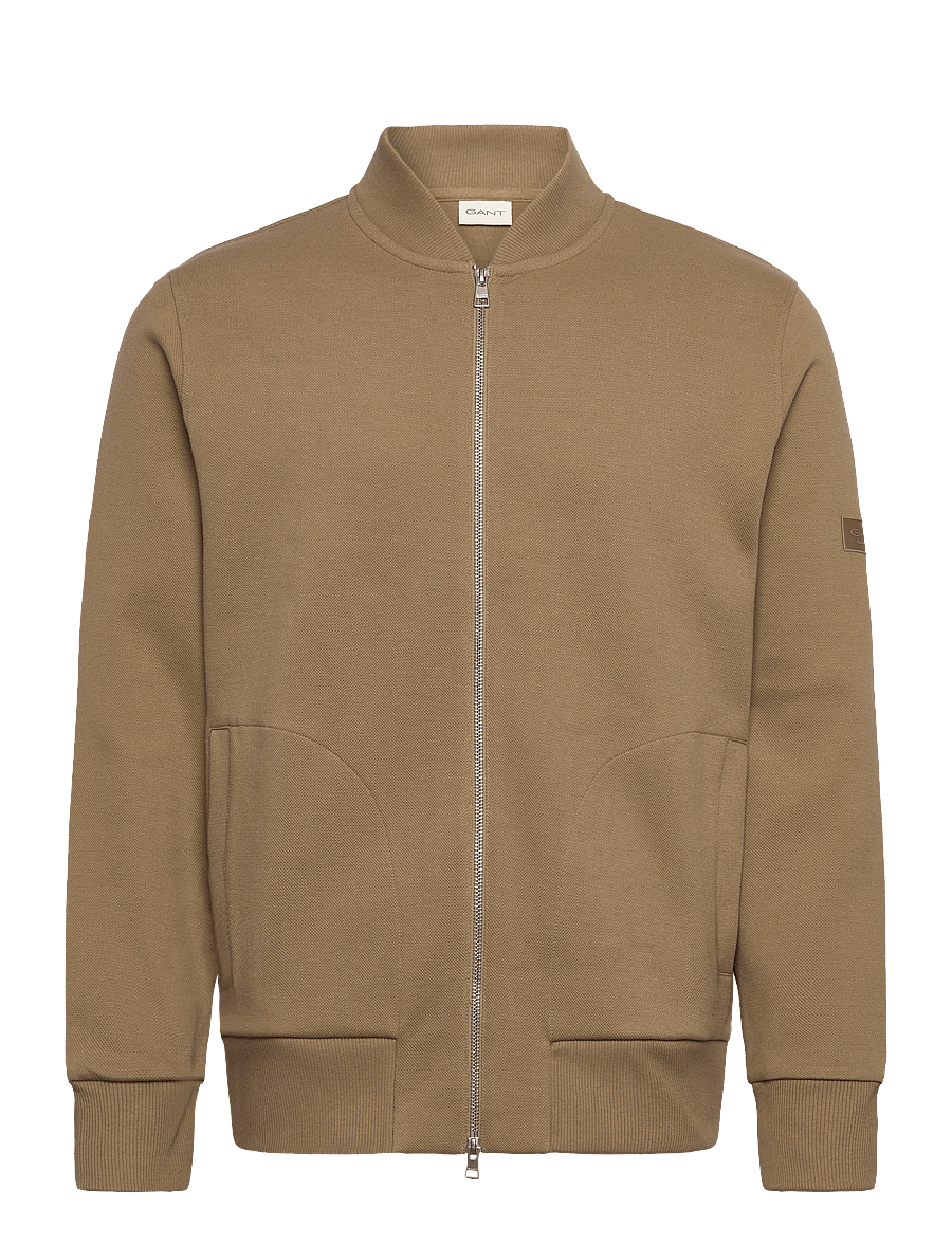 Gant - MERCERISED TEXTURE BOMBER - shop efter anledning - light taupe - 1
