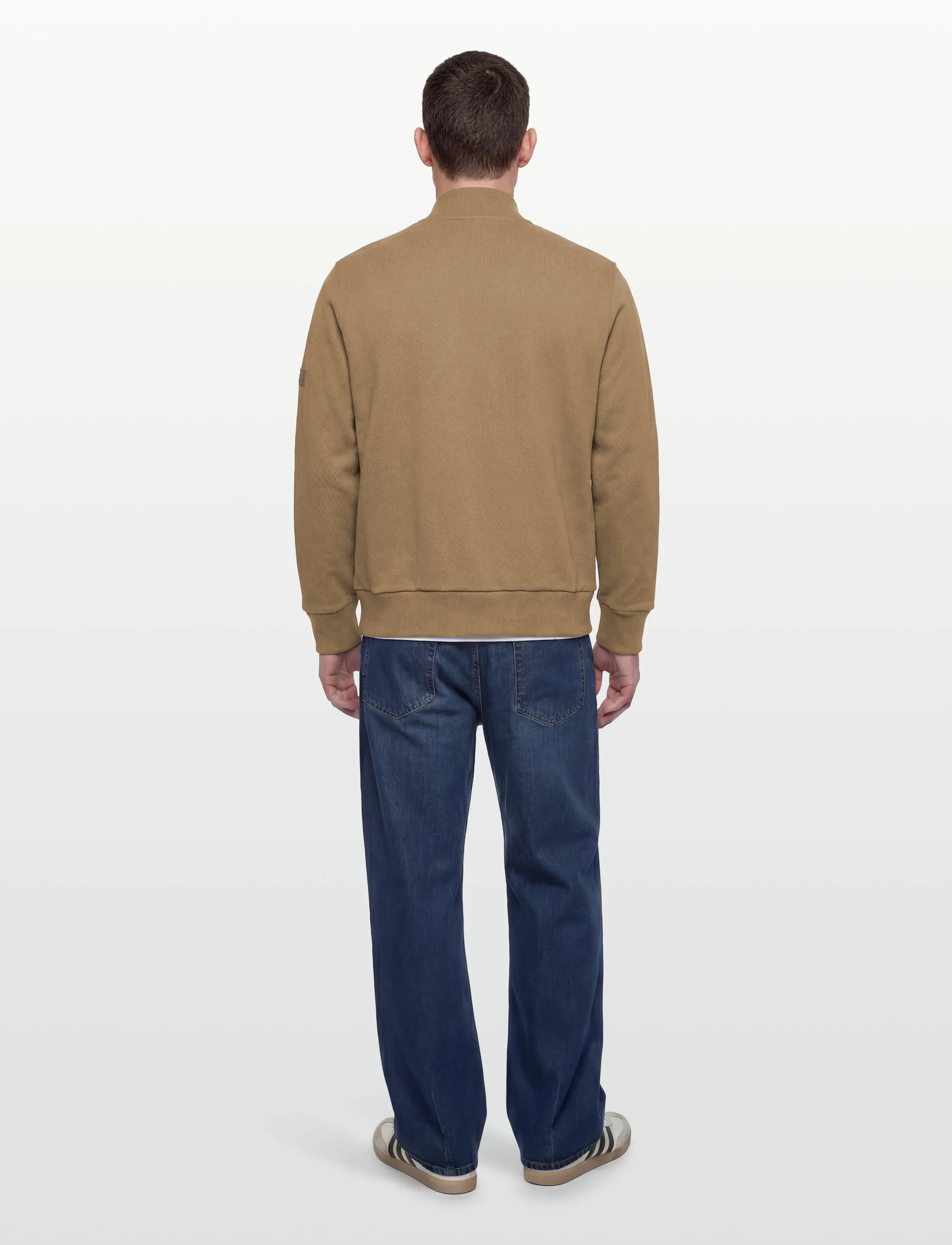 Gant - MERCERISED TEXTURE BOMBER - shop efter anledning - light taupe - 4