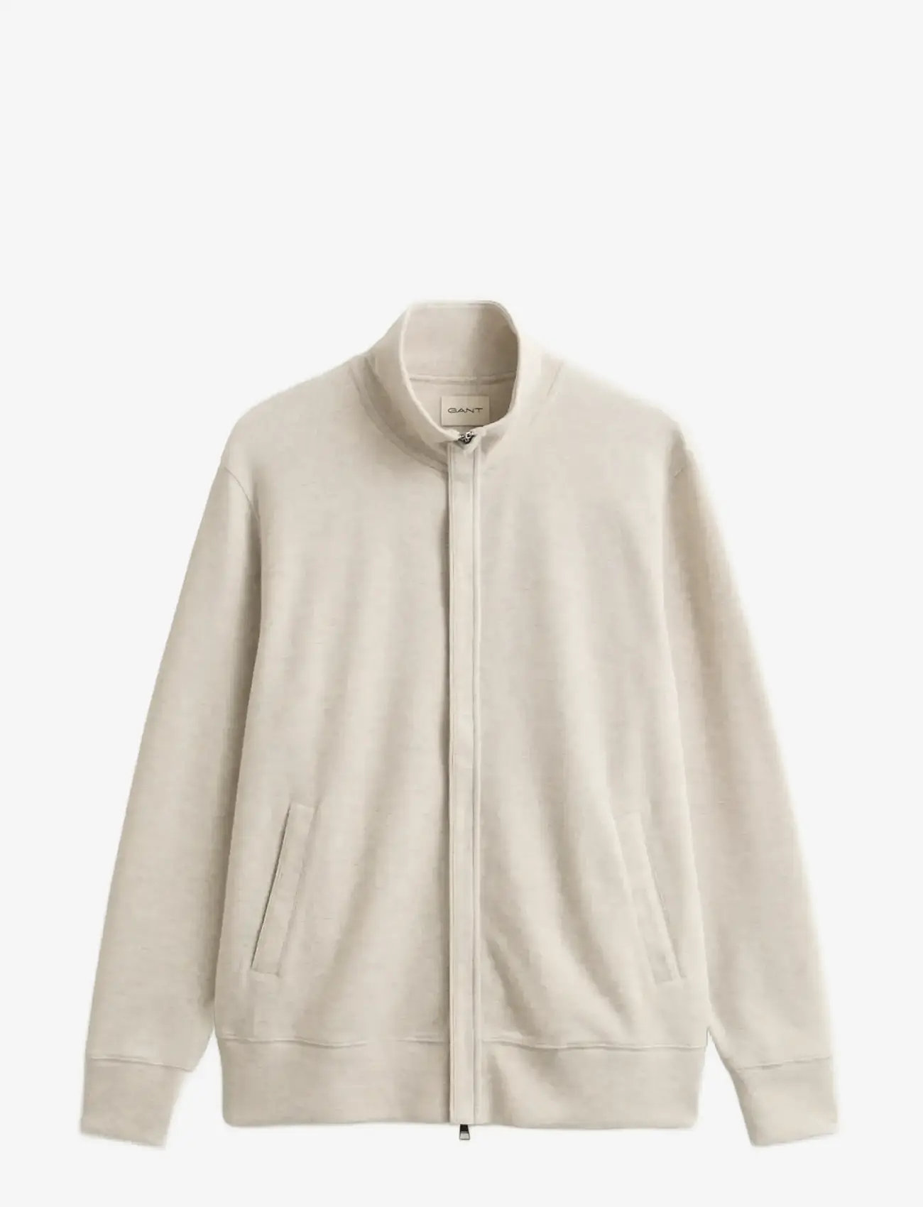 GANT - LIGHT SACKER RIB FZ - sportjacken - seed melange - 1