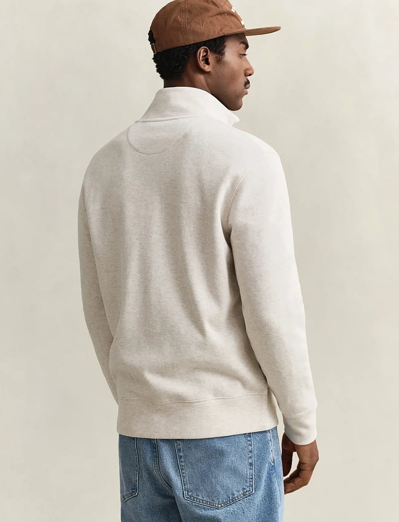 GANT - LIGHT SACKER RIB FZ - sportjacken - seed melange - 2