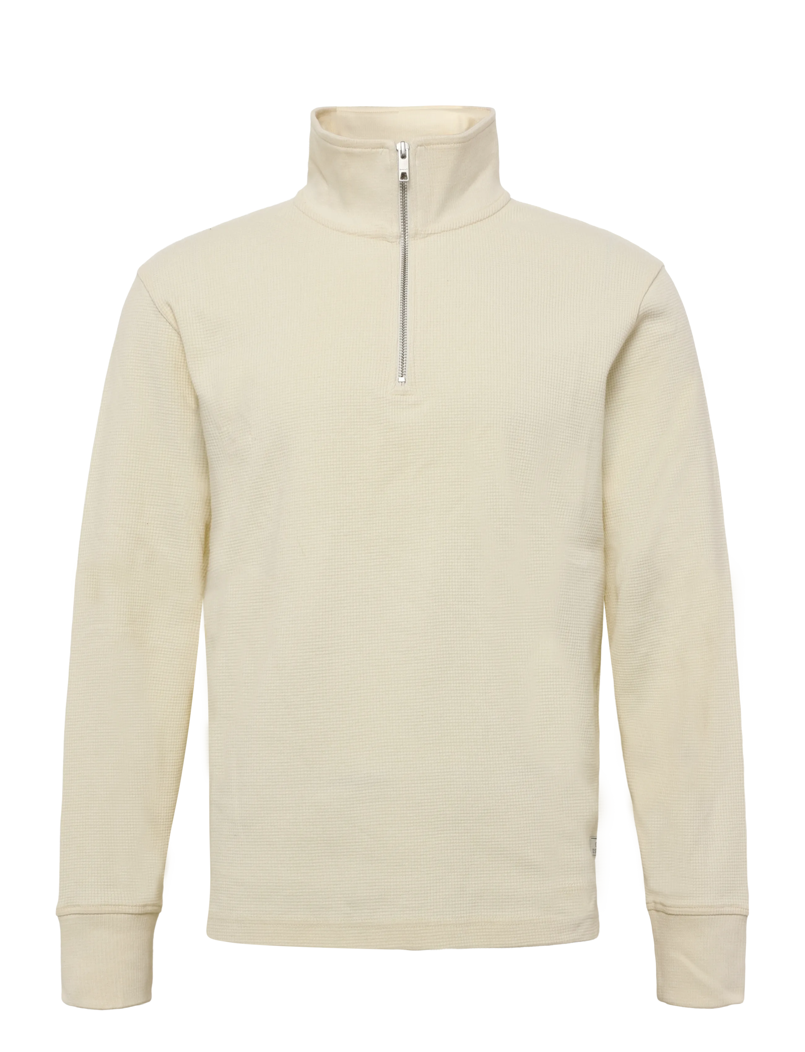 Gant MICRO TEXTURE HALF-ZIP - Uus - CREAM / cream