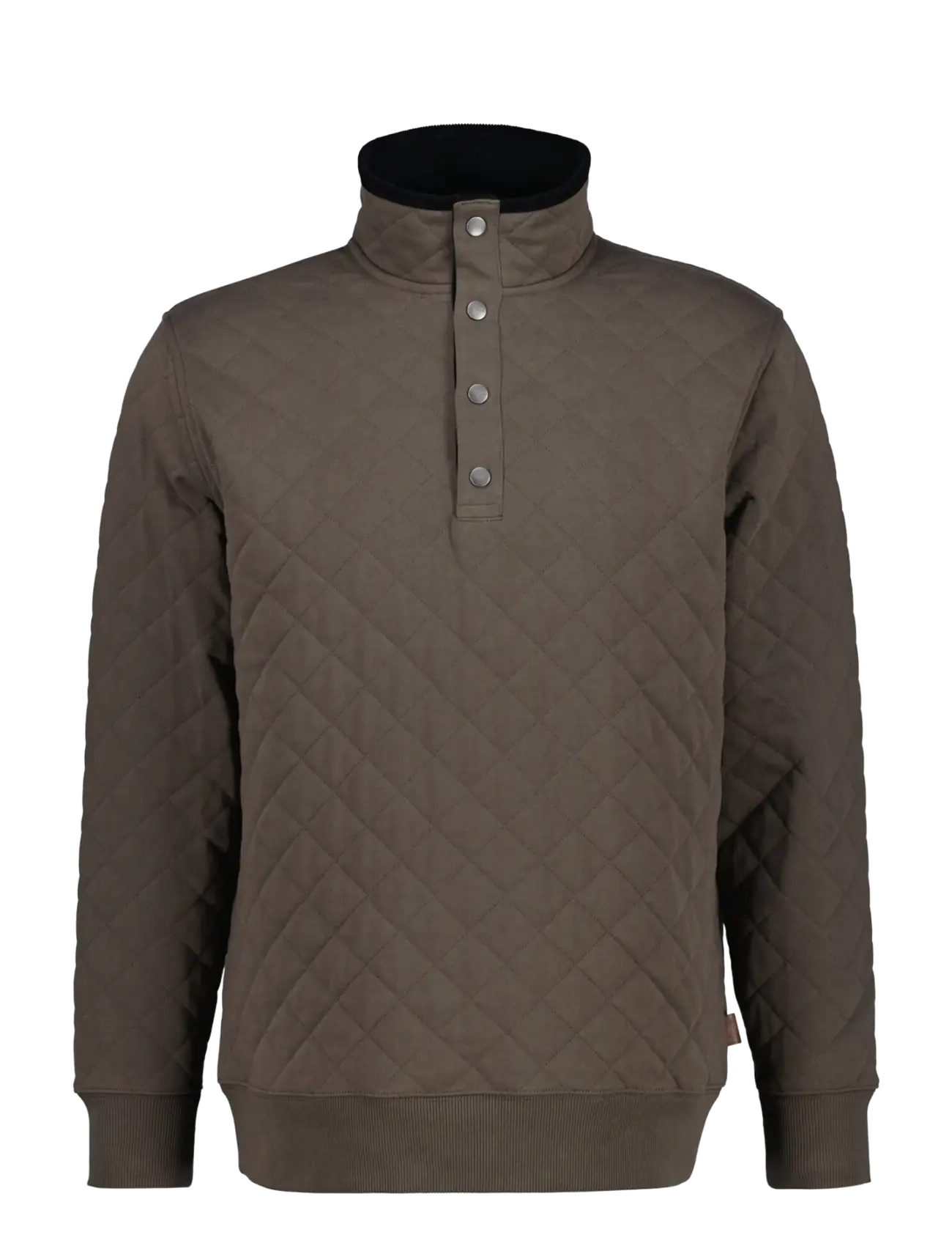Gant QUILTED SWEAT HALF ZIP - Achetez par style - FADED TAUPE / brown