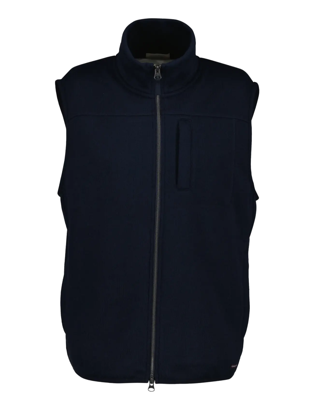 Gant - ZIPPED FLEECE VEST - västar - evening blue - 1