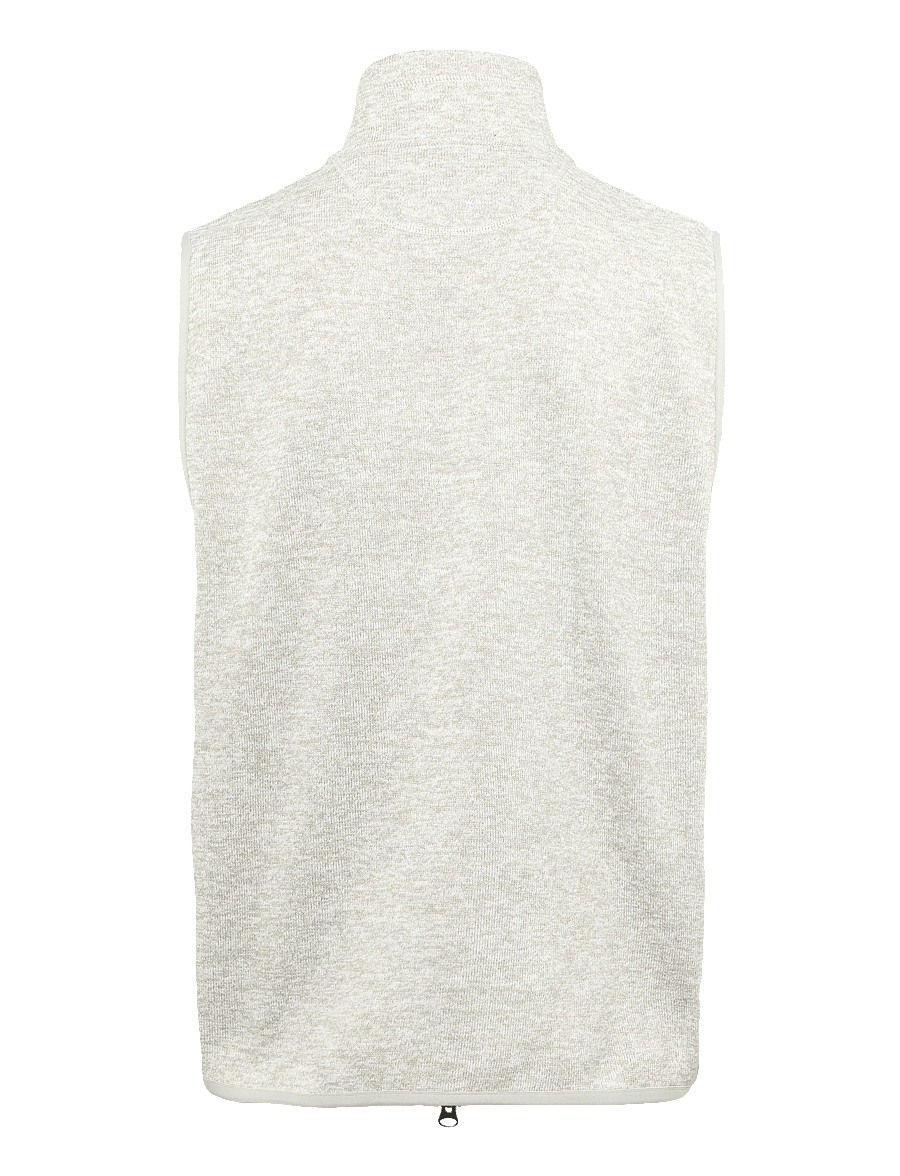 Gant - ZIPPED FLEECE VEST - westen - warm gray melange - 2
