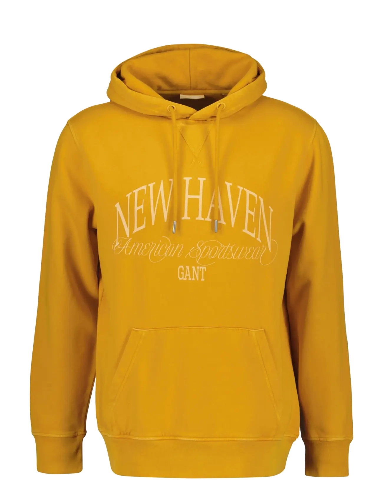 Gant GRAPHIC HOODIE - Kläder - BURNT YELLOW / yellow
