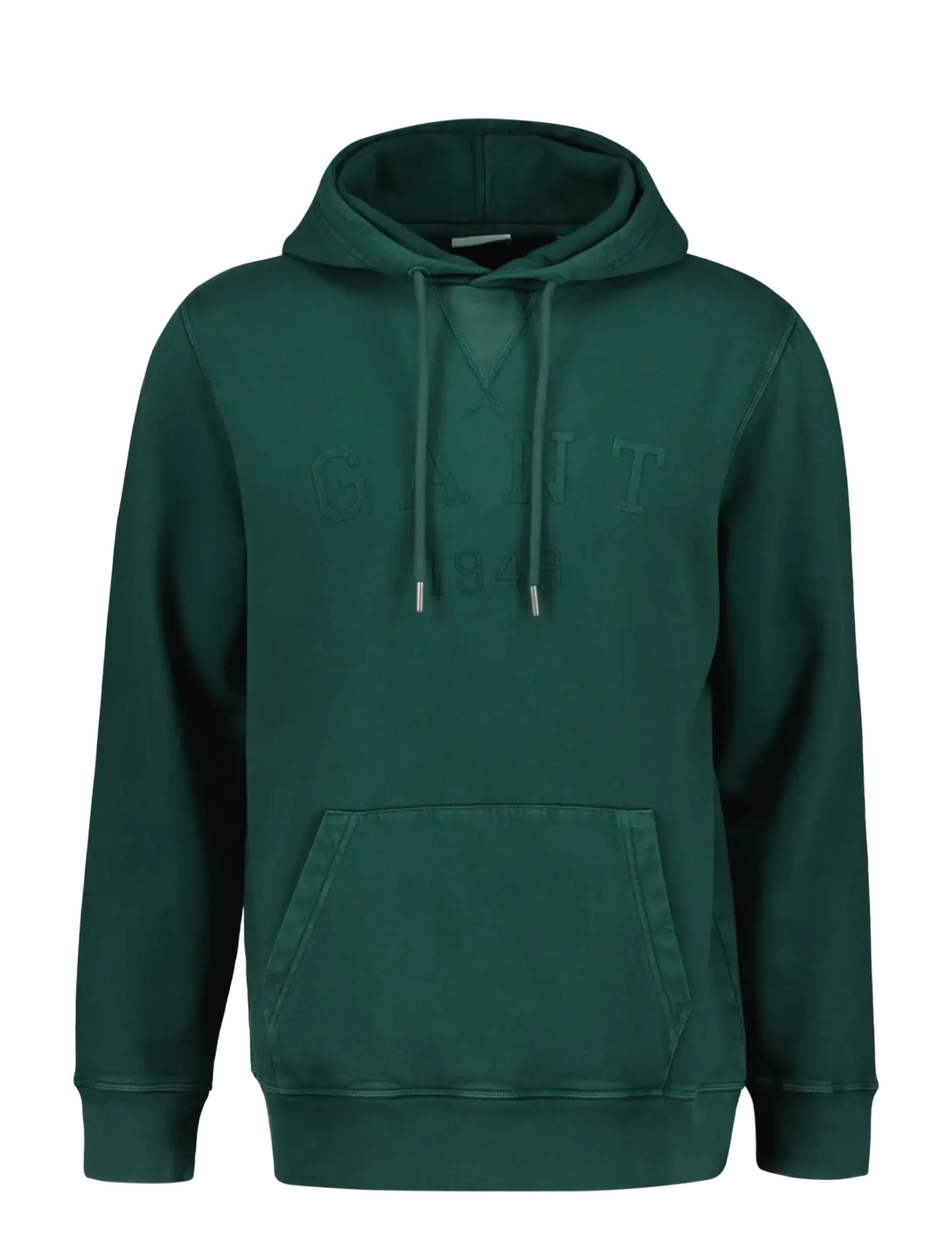 Gant - GRAPHIC HOODIE - dark emerald - 1