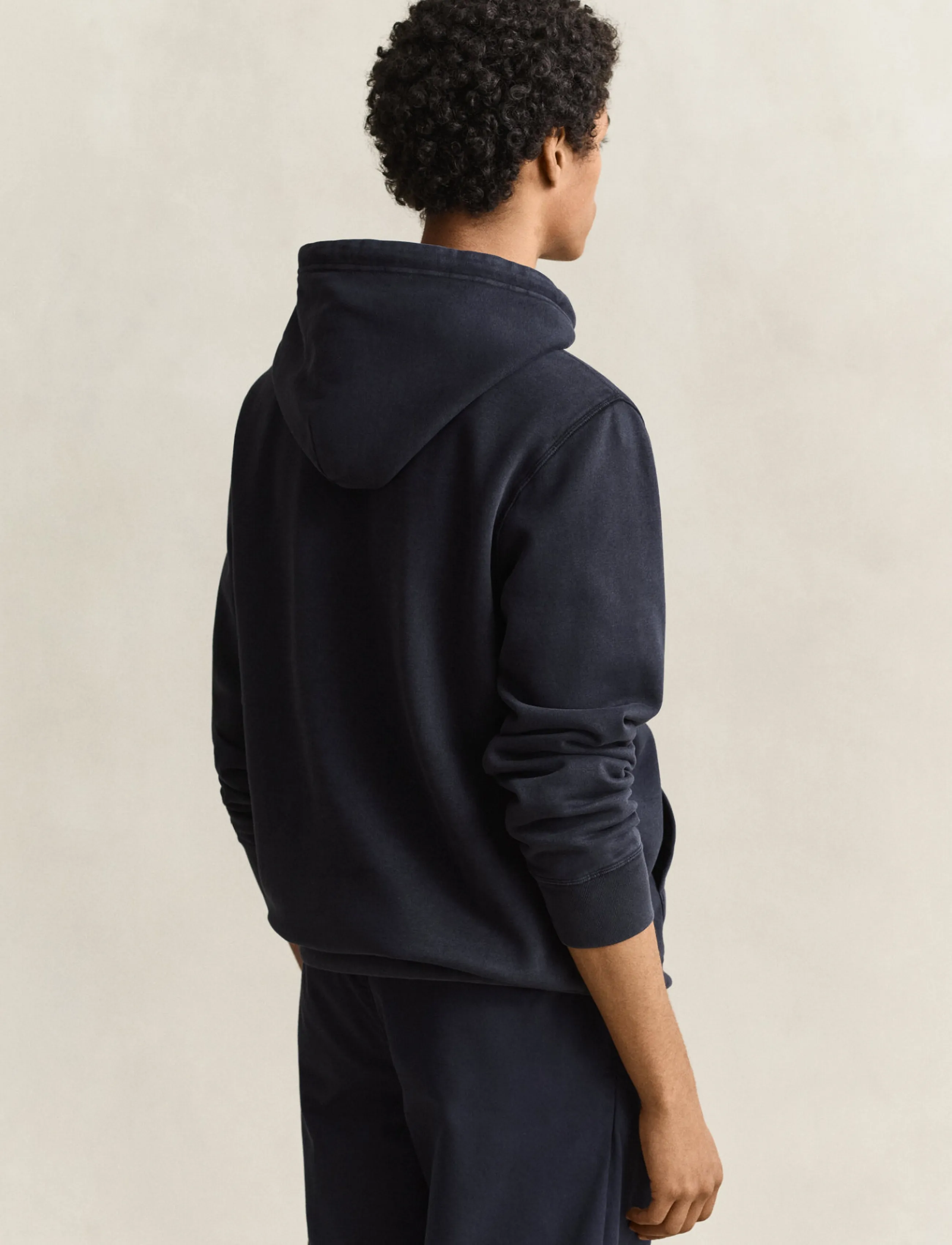 Gant - GRAPHIC HOODIE - kapuzenpullover - evening blue - 2