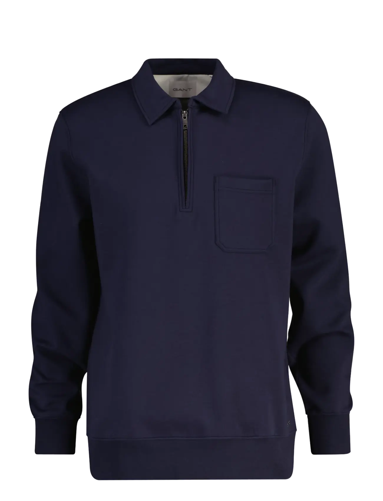 Gant INTERLOCK SWEAT HALF ZIP - Nach Stil kaufen - EVENING BLUE / navy