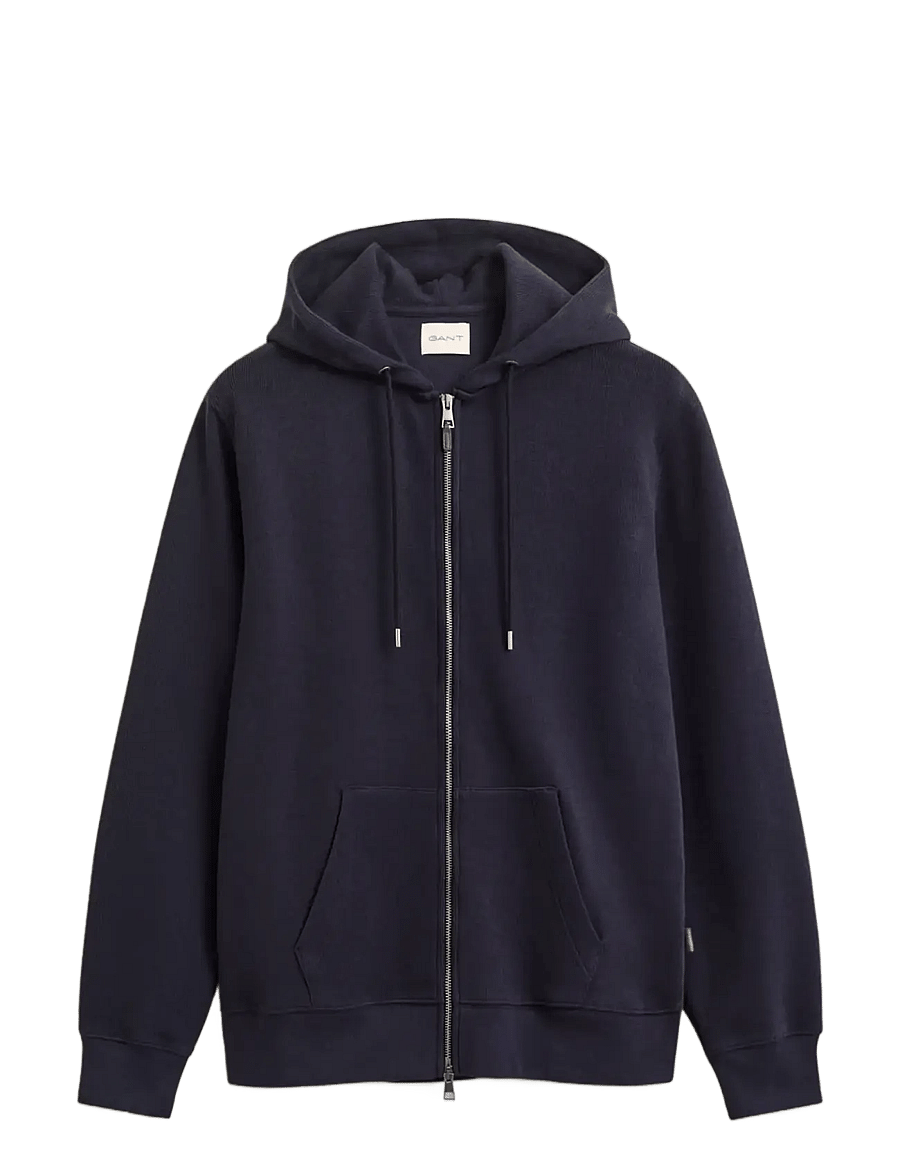 Gant - FULL ZIP HOODIE - evening blue - 1